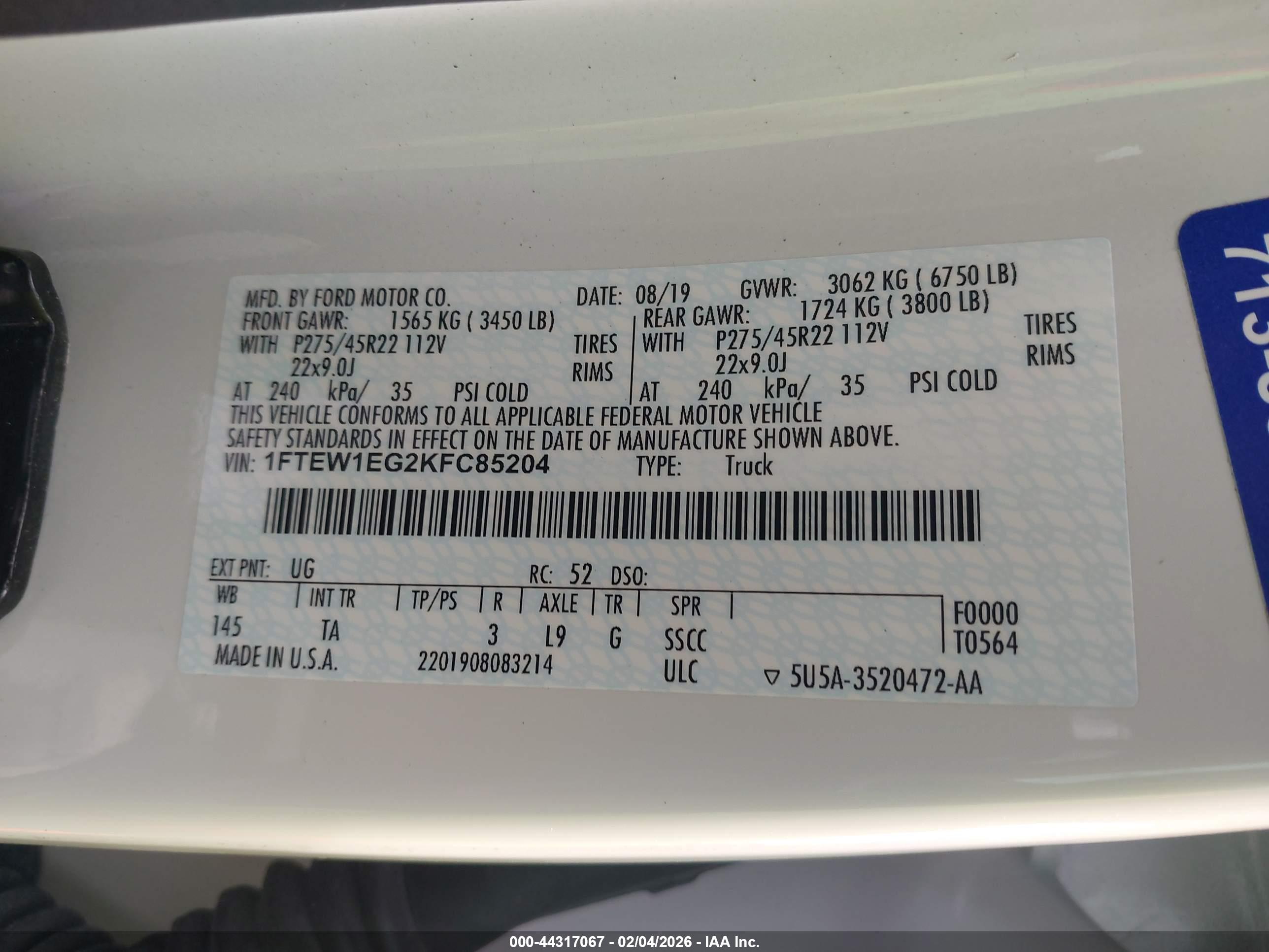FORD F-150 image 9