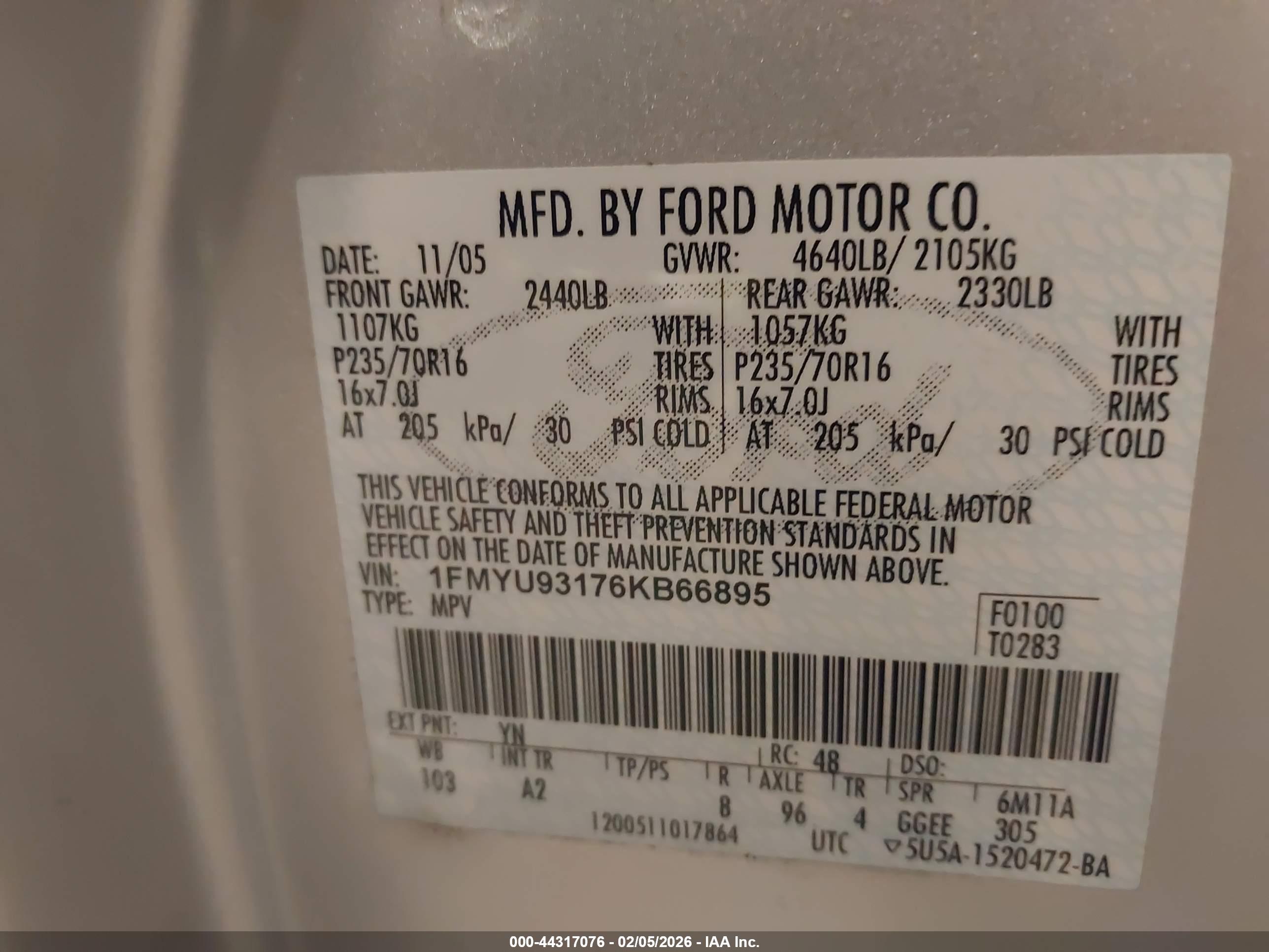 FORD ESCAPE image 9