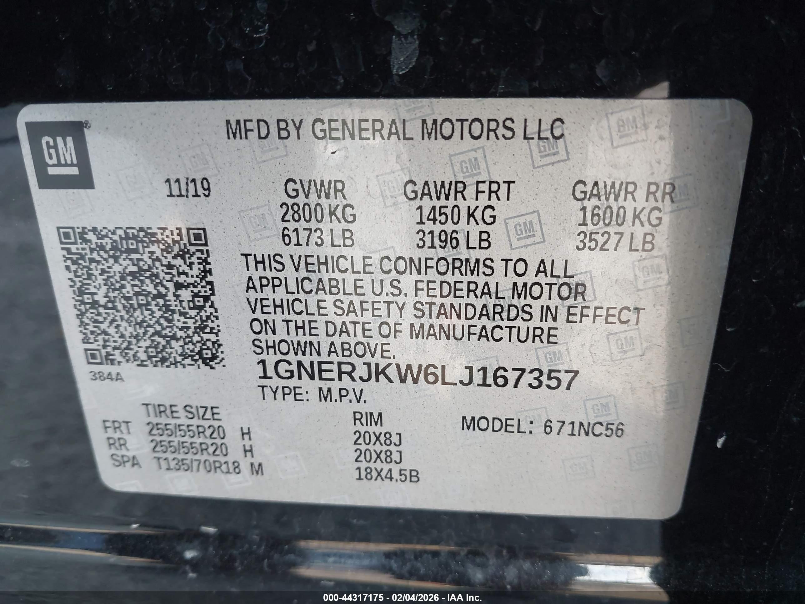 CHEVROLET TRAVERSE image 9