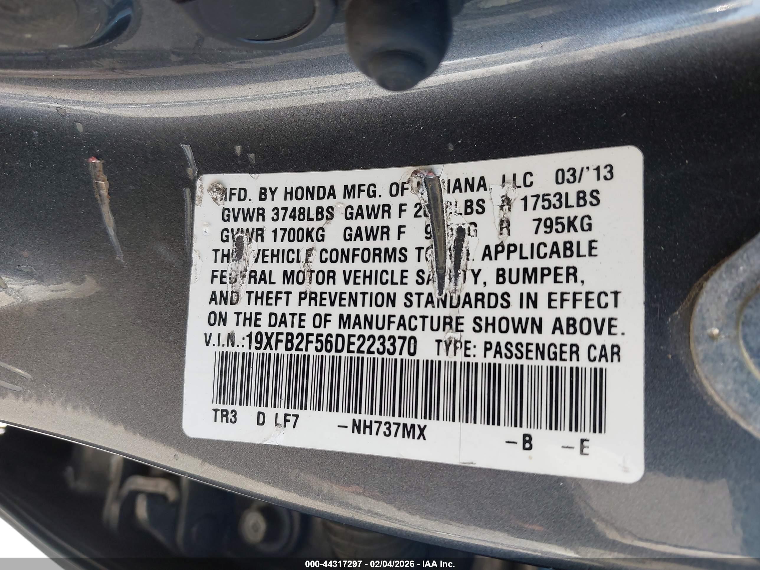 HONDA CIVIC image 9
