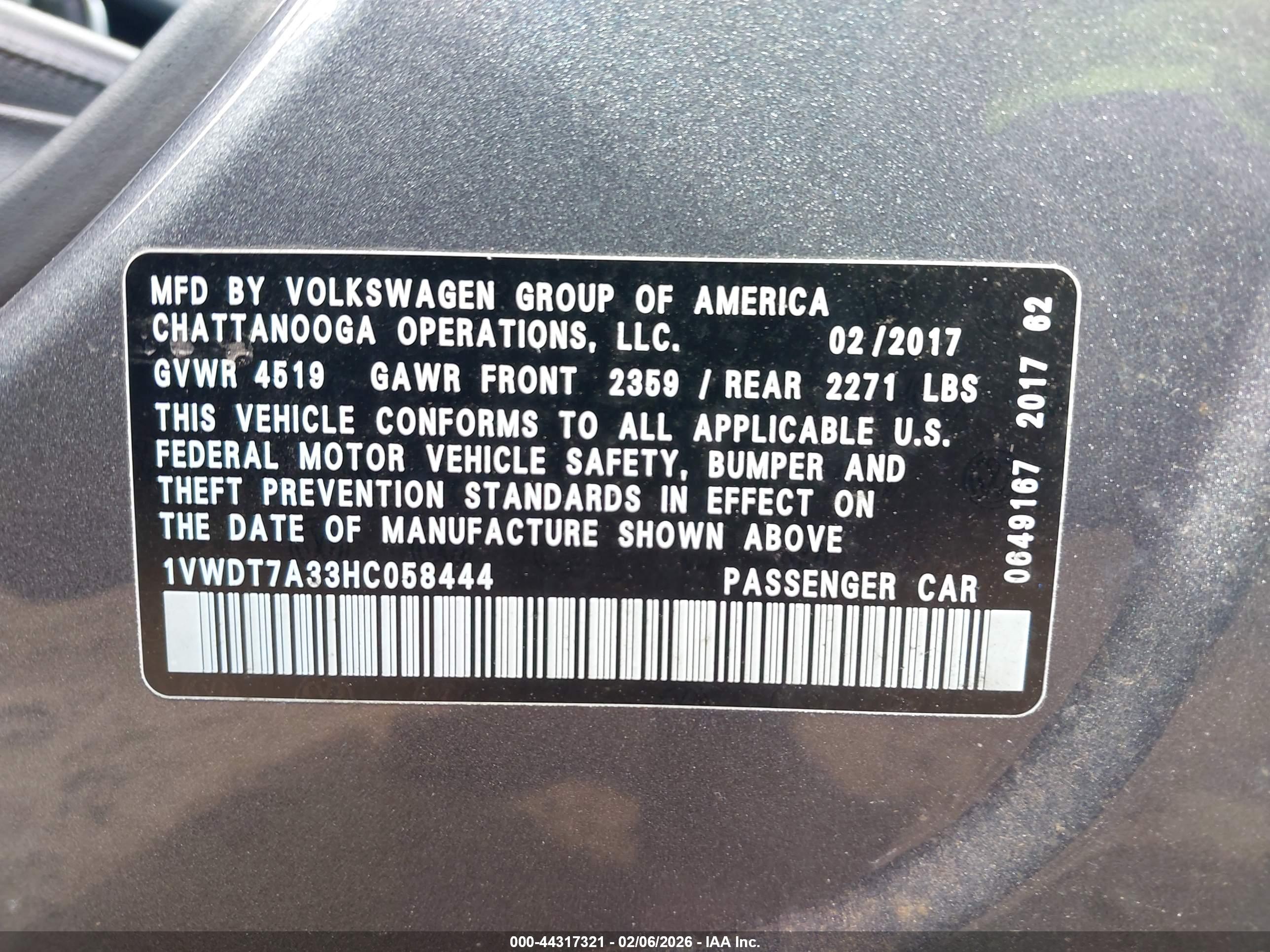 VOLKSWAGEN PASSAT image 9