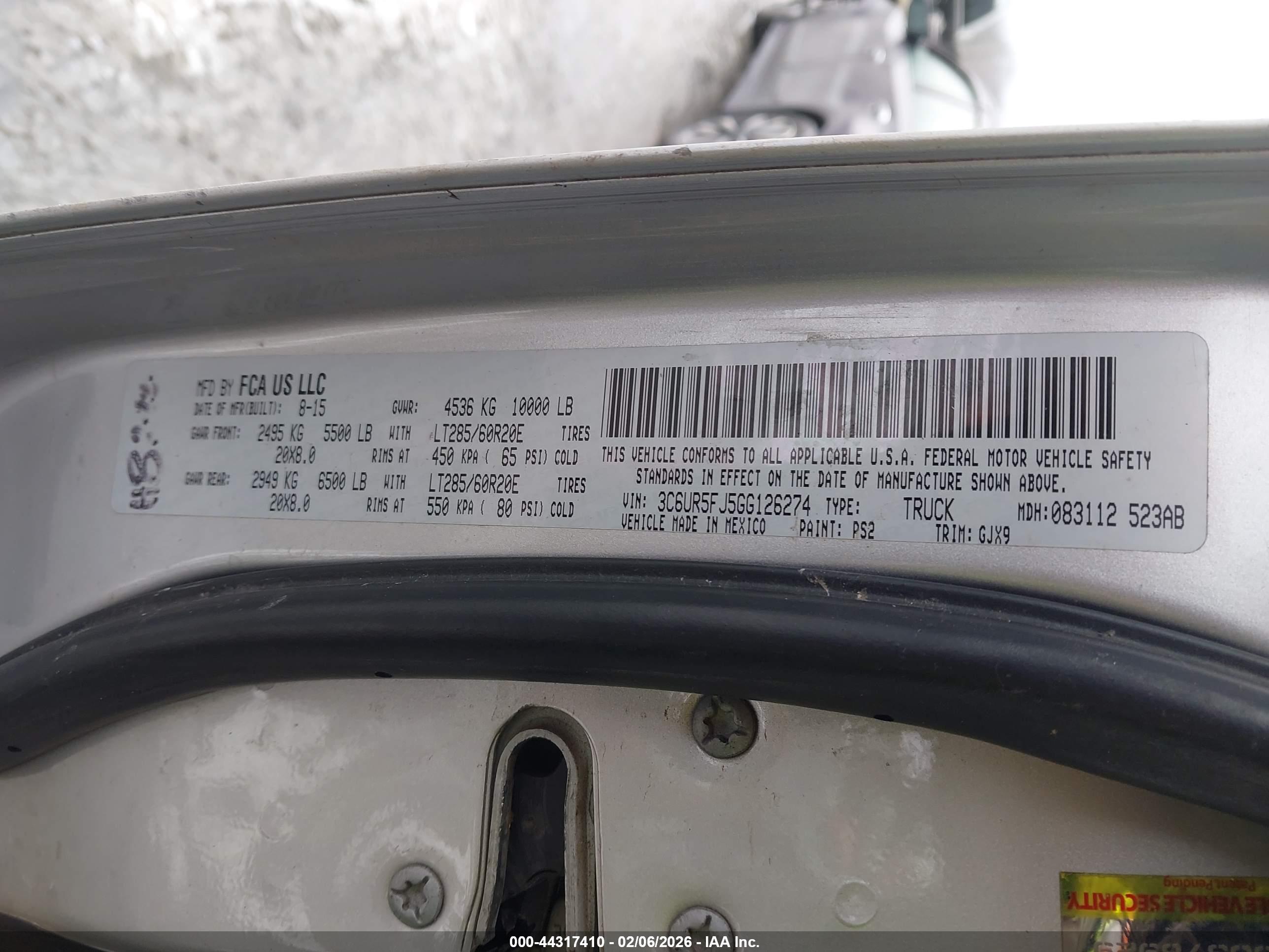 RAM 2500 image 9