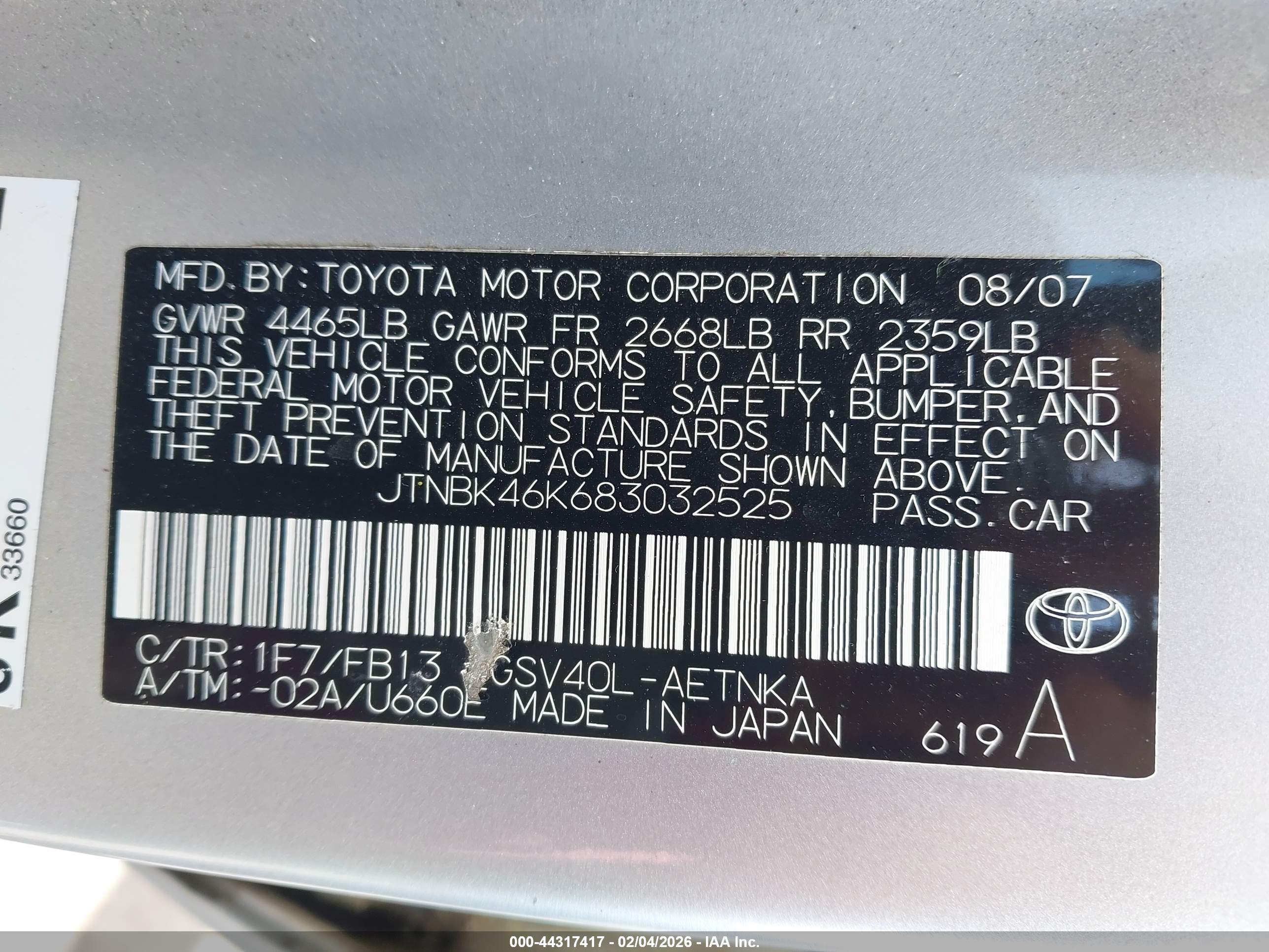 TOYOTA CAMRY image 9
