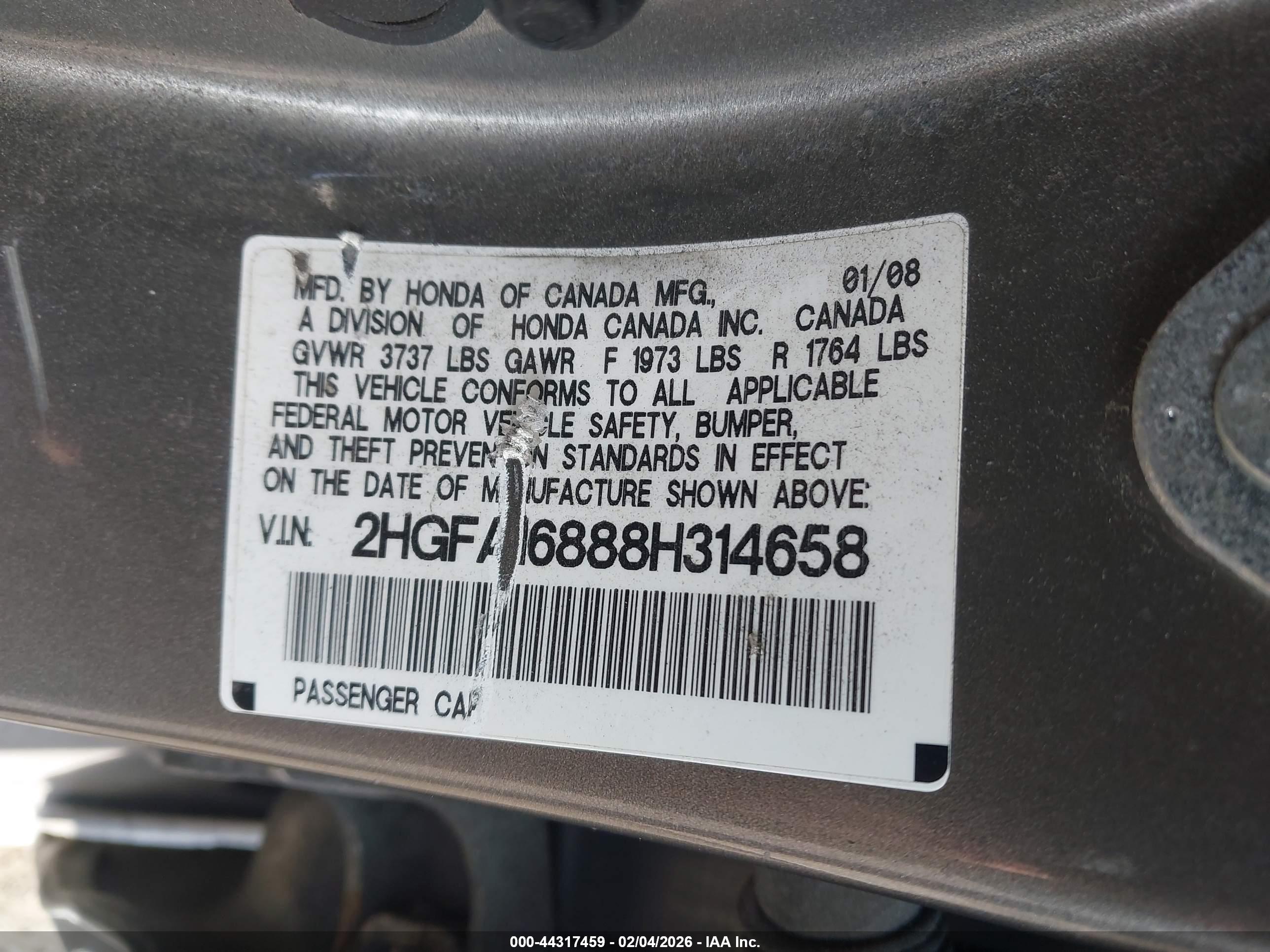 HONDA CIVIC image 9