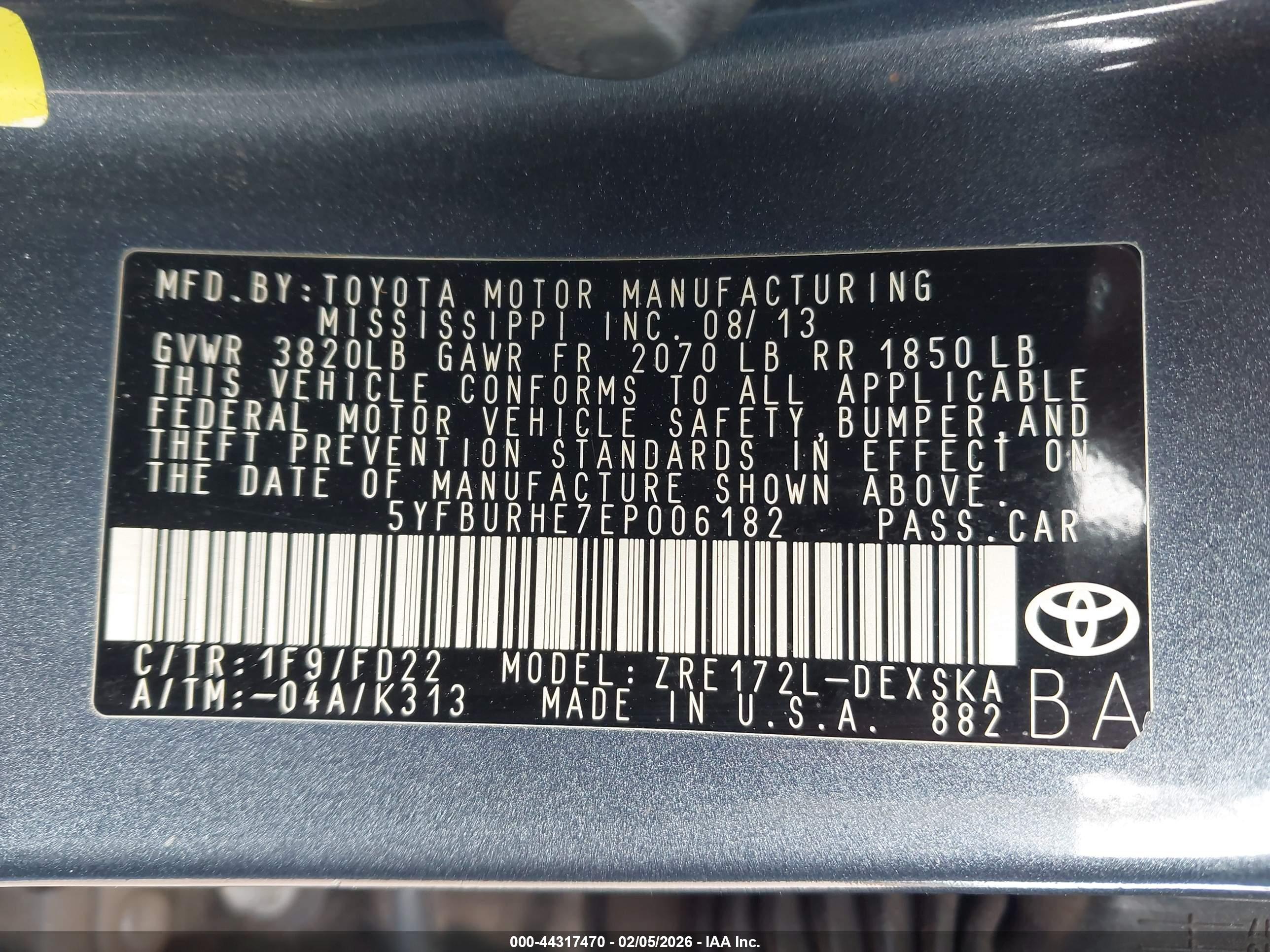 TOYOTA COROLLA image 9