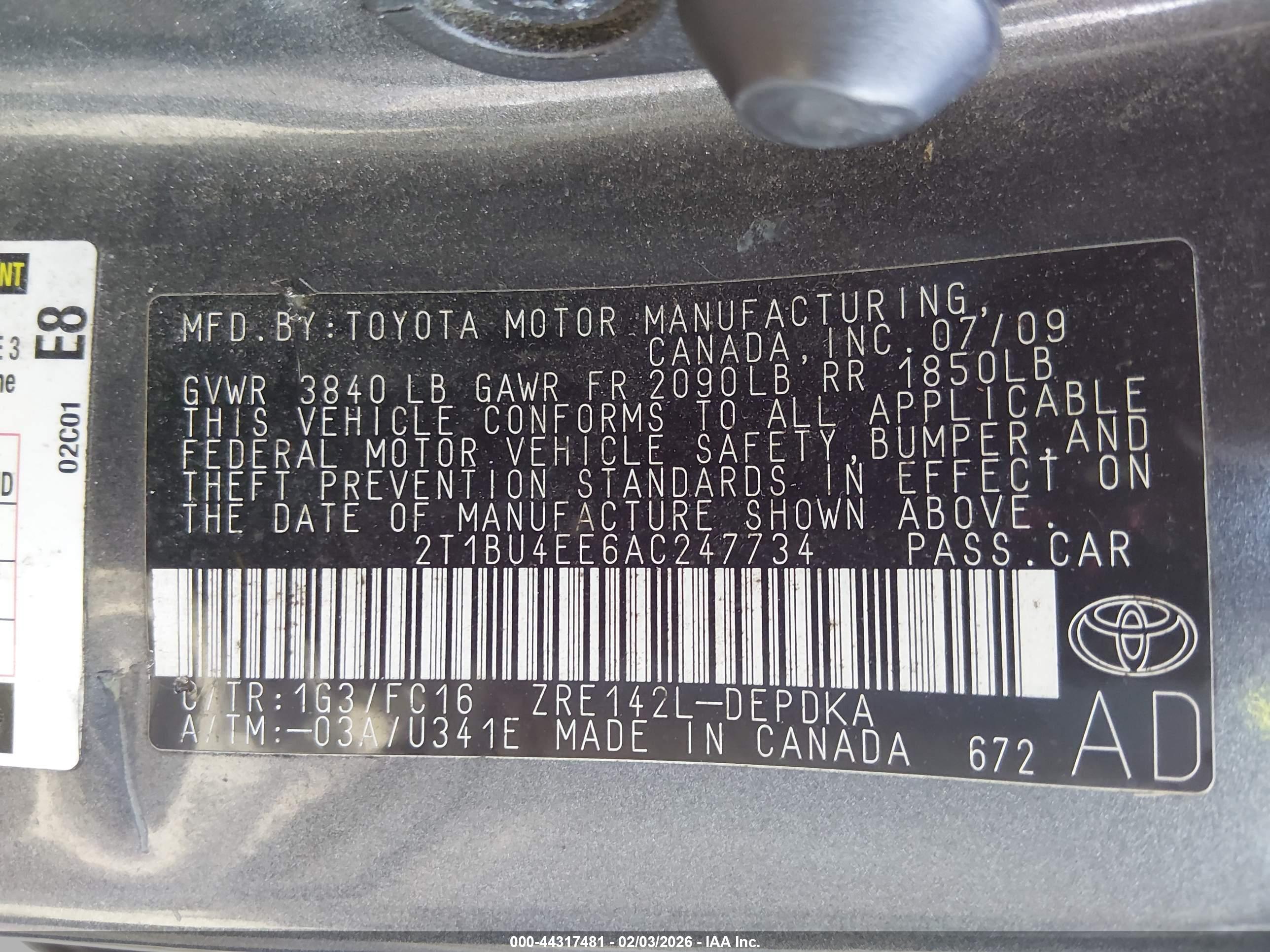 TOYOTA COROLLA image 9