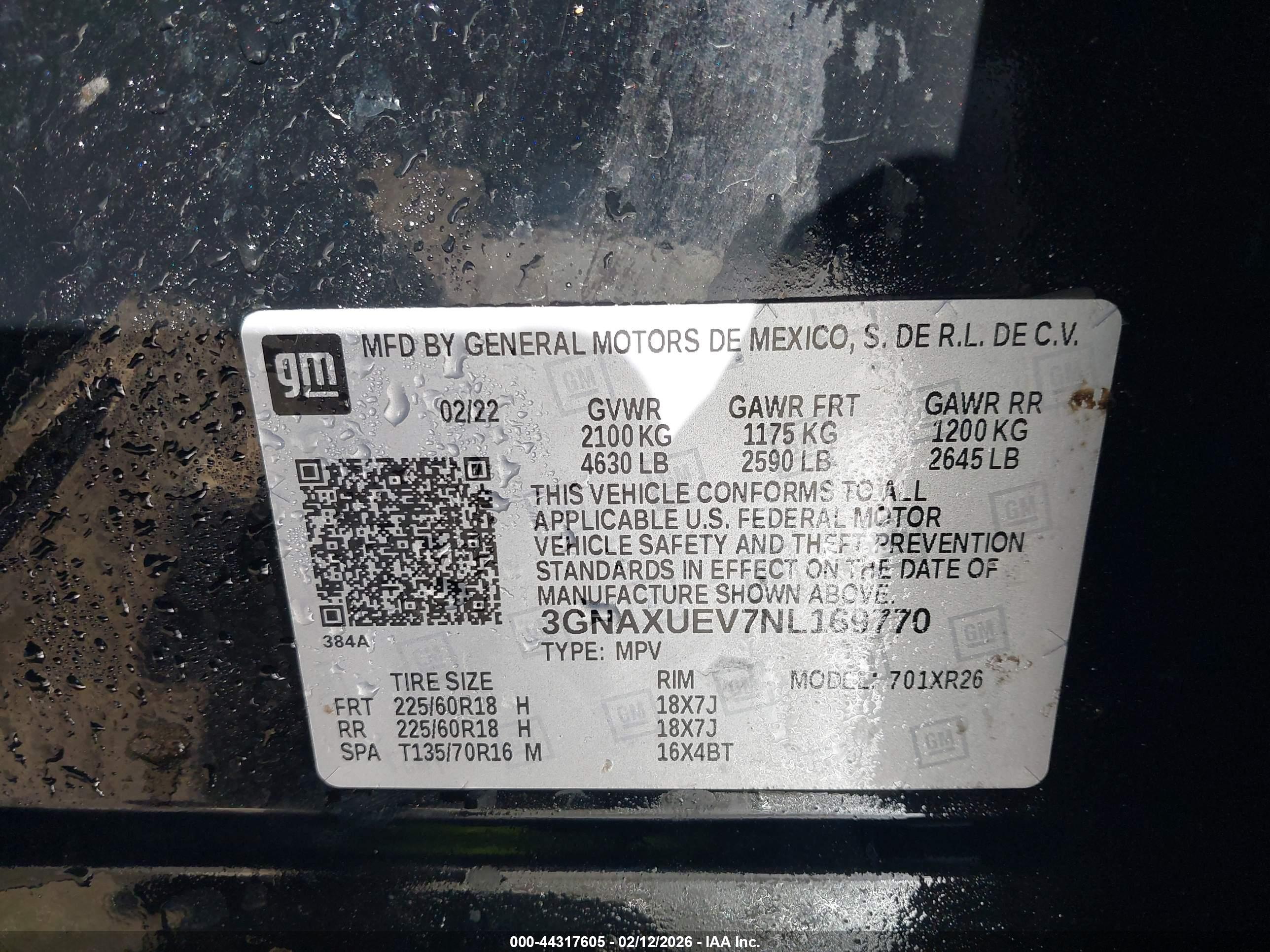 CHEVROLET EQUINOX image 9
