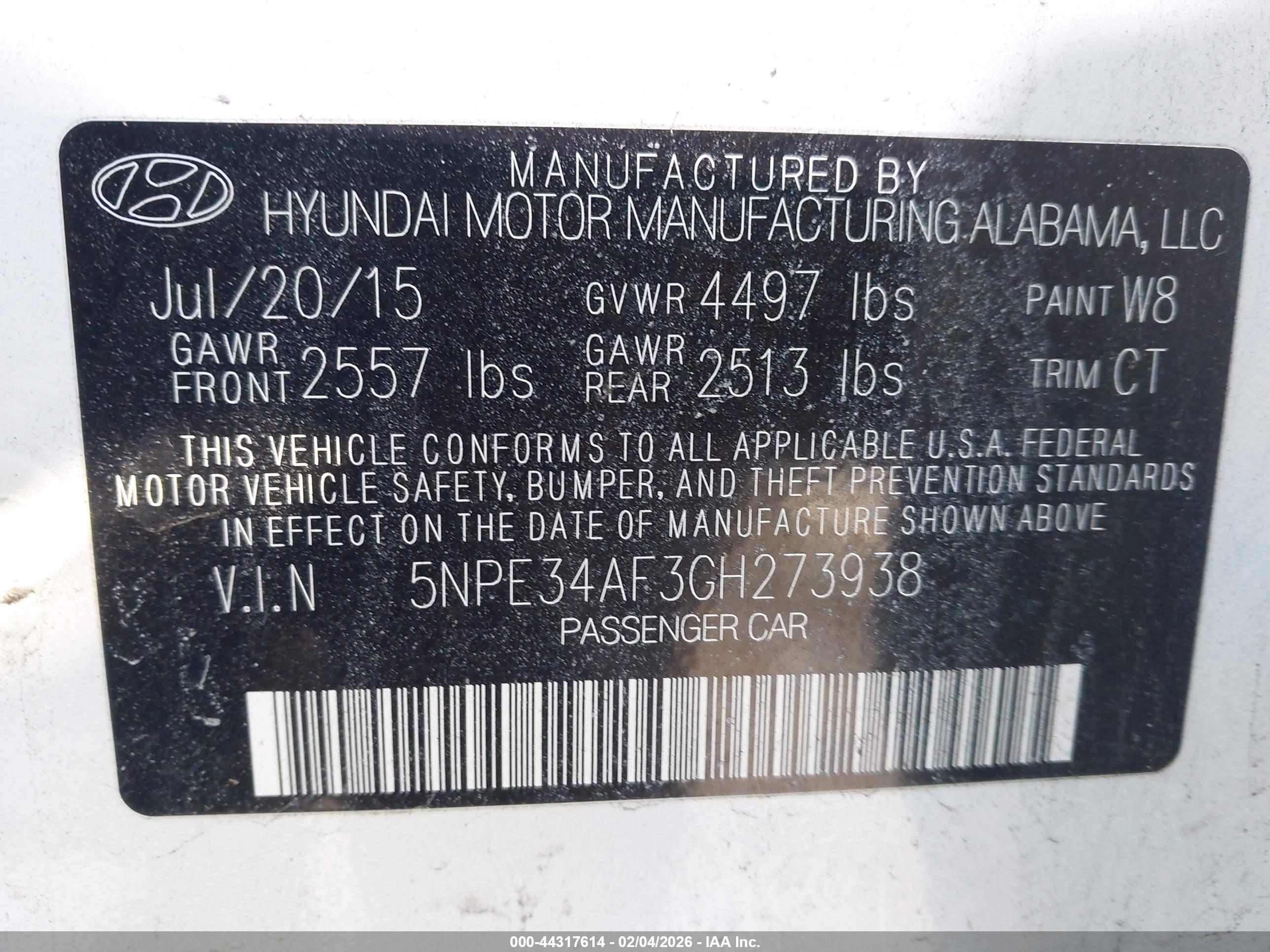 HYUNDAI SONATA image 9