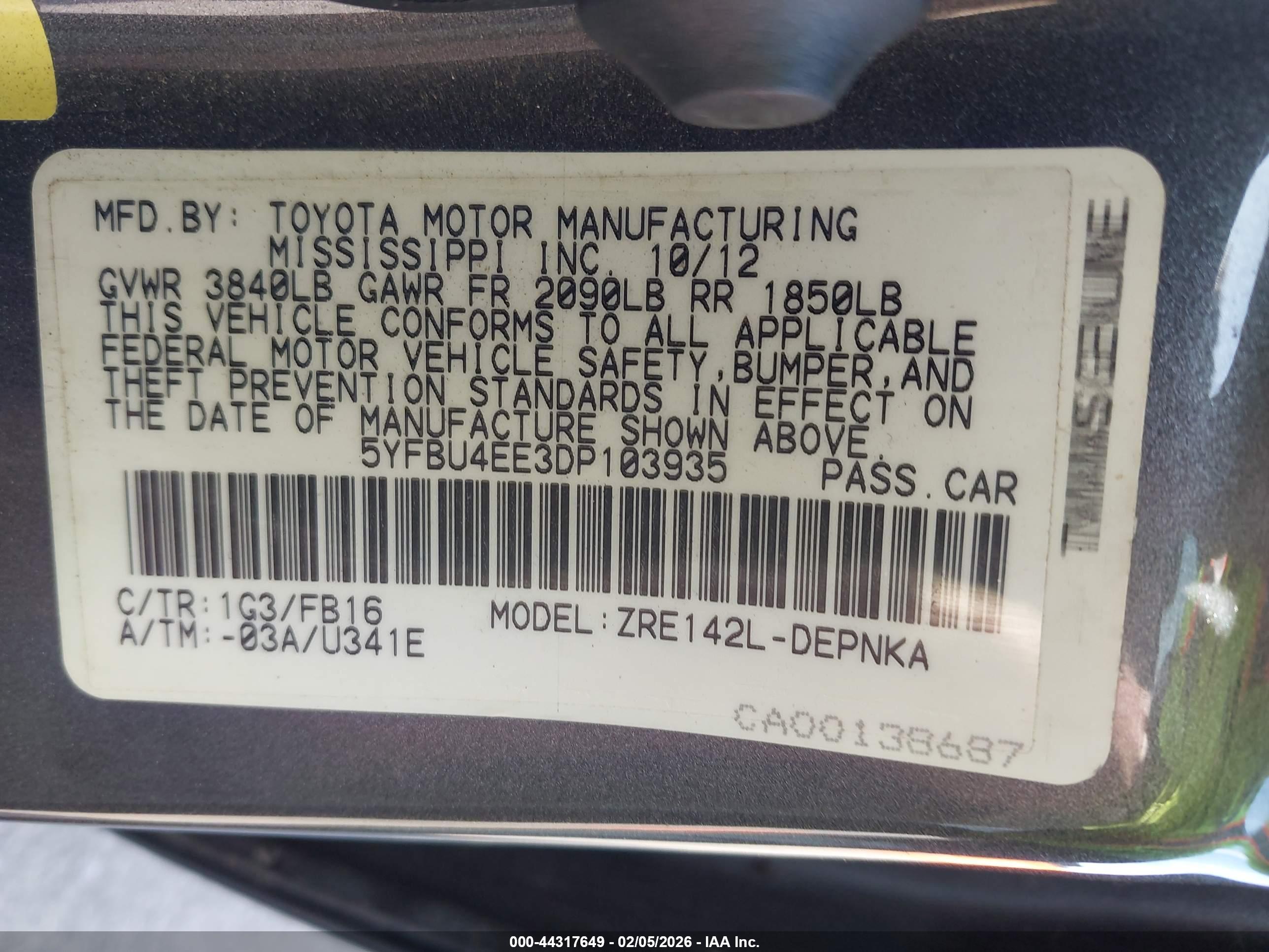 TOYOTA COROLLA image 9