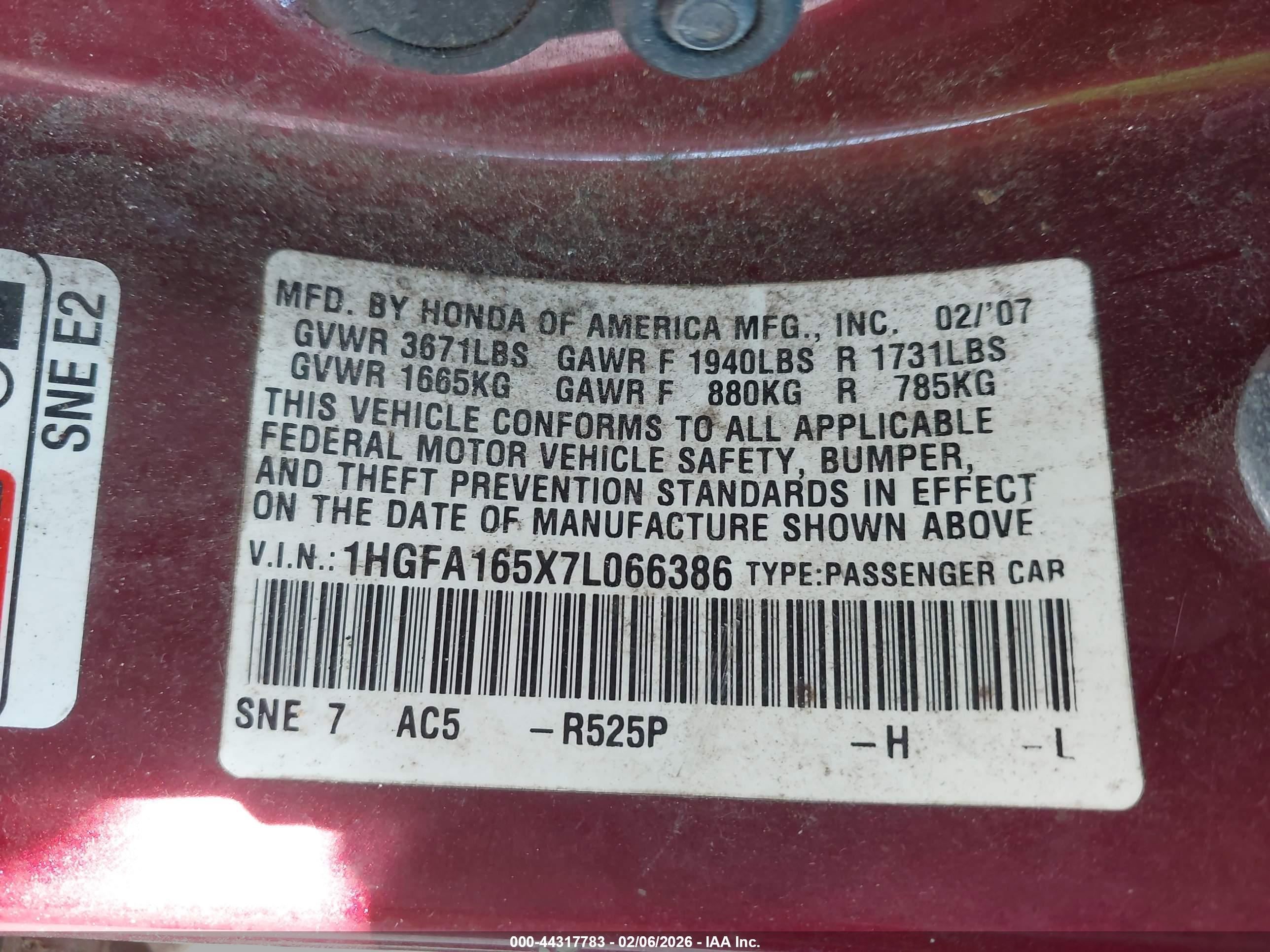 HONDA CIVIC image 9