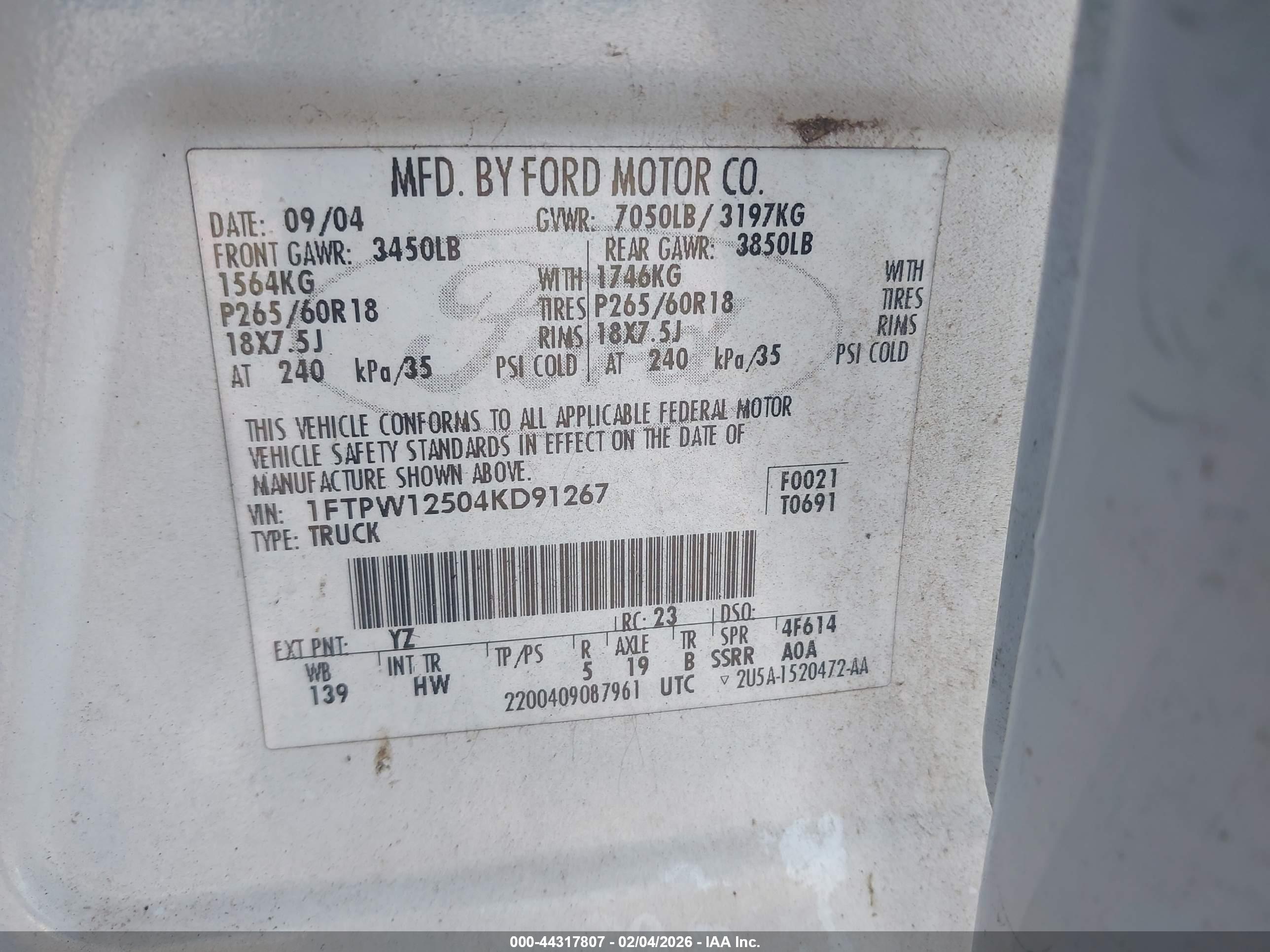 FORD F-150 image 9