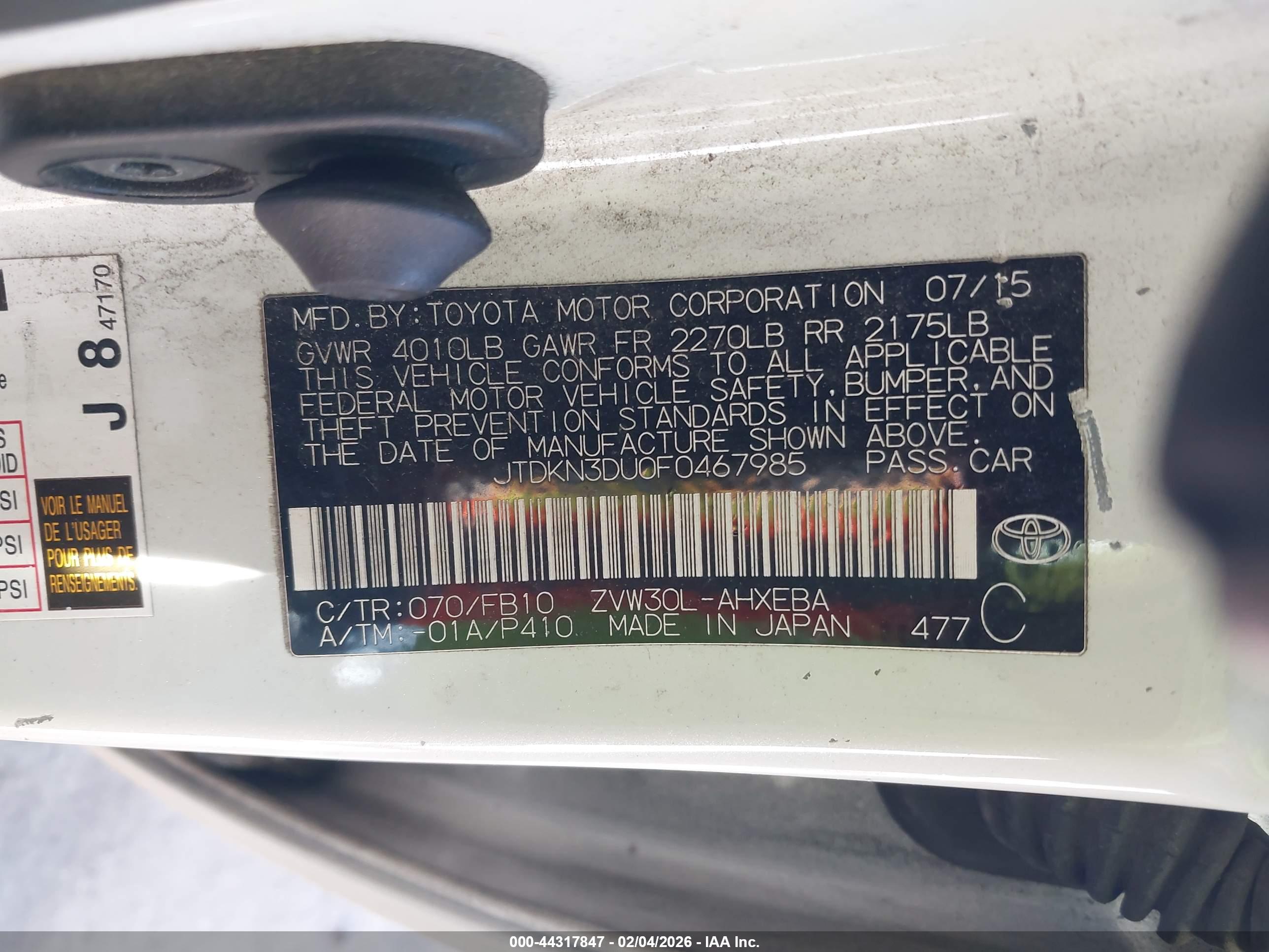 TOYOTA PRIUS image 9