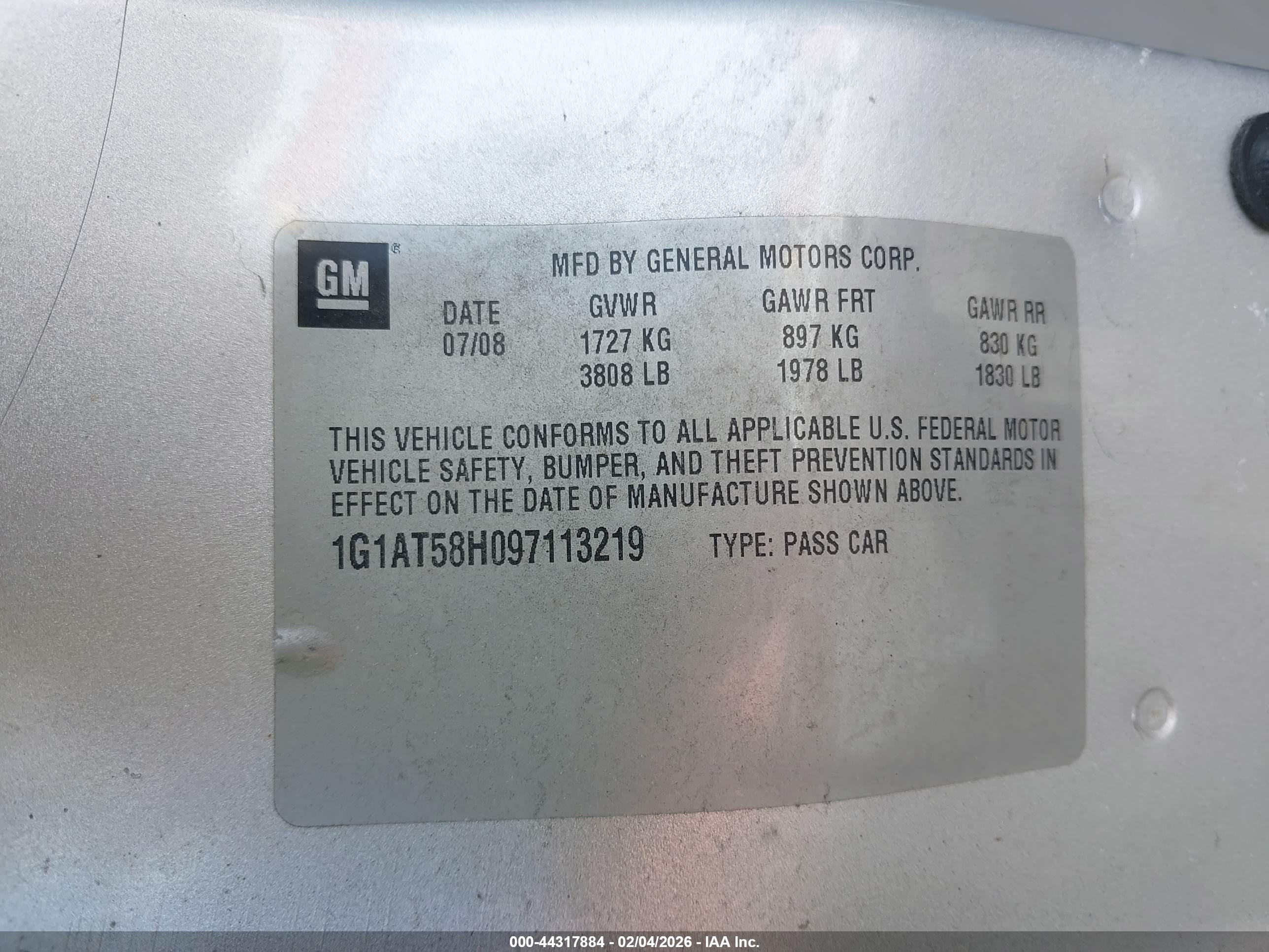 CHEVROLET COBALT image 9