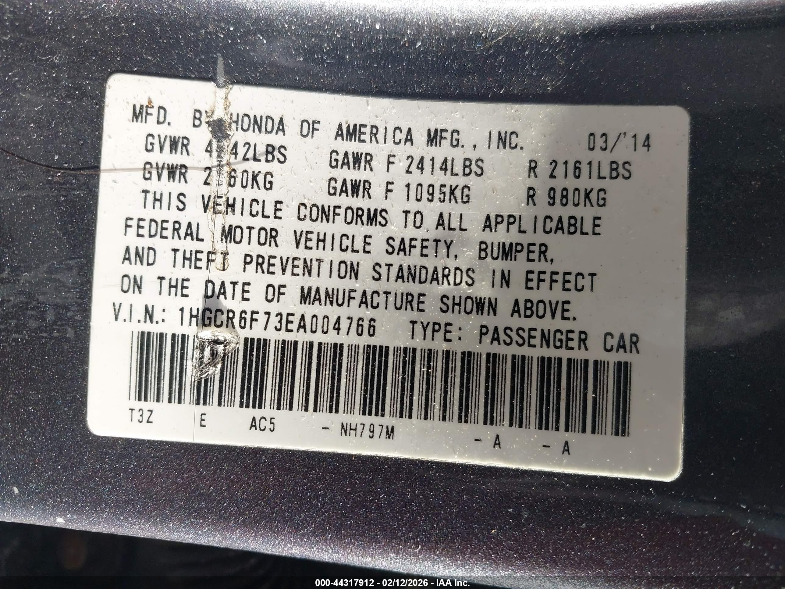 HONDA ACCORD image 9