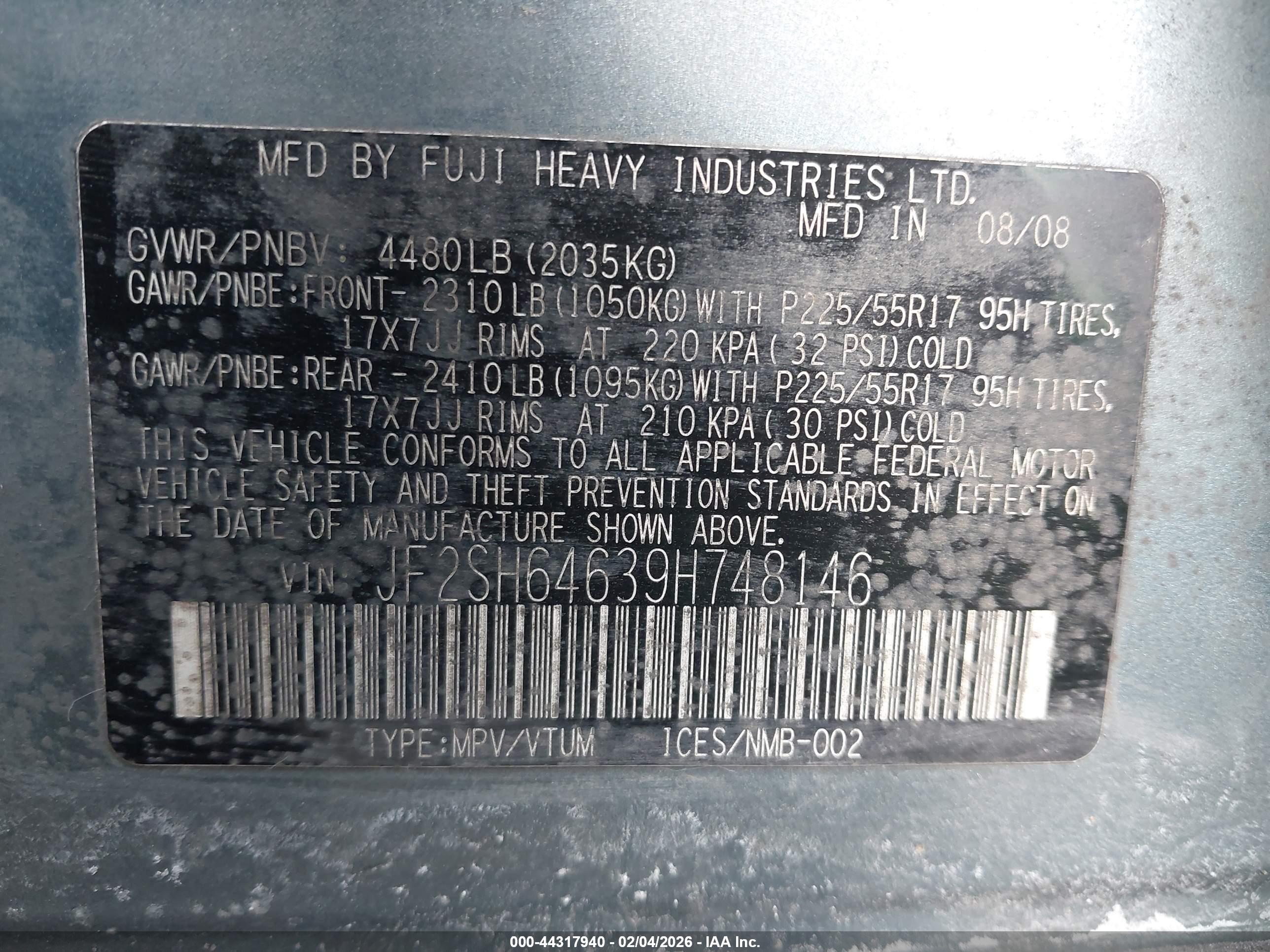 SUBARU FORESTER image 9