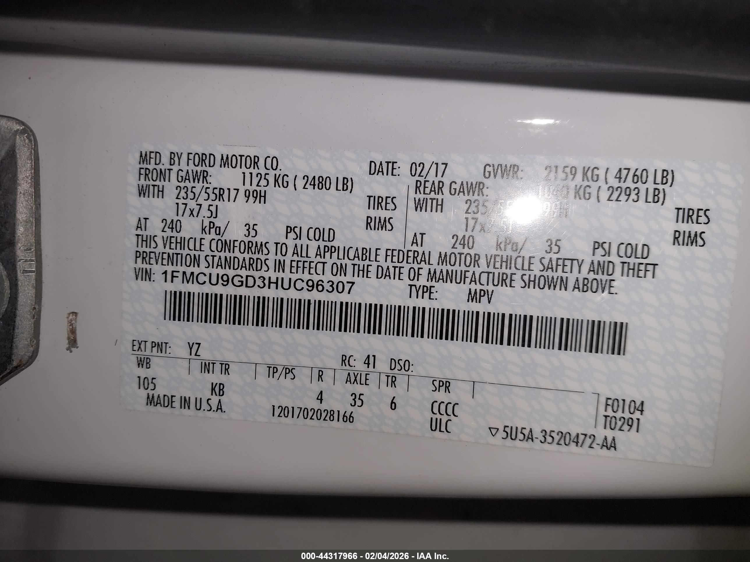 FORD ESCAPE image 9