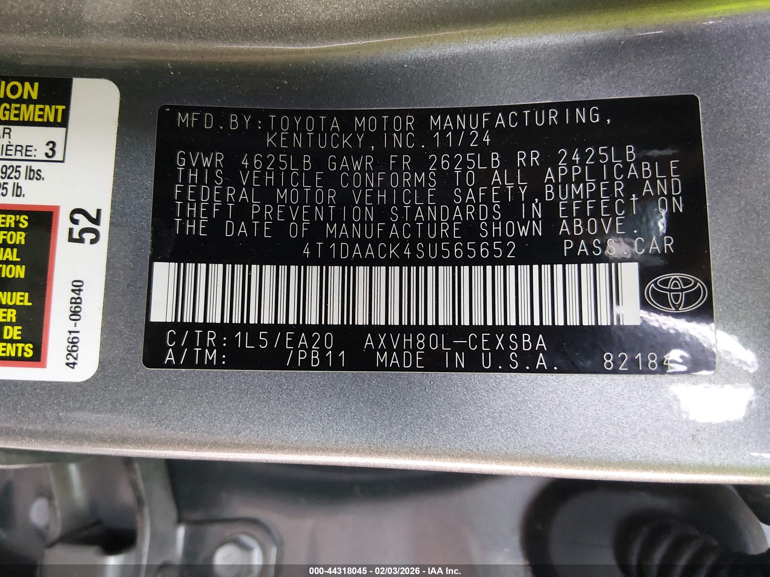 TOYOTA CAMRY image 9