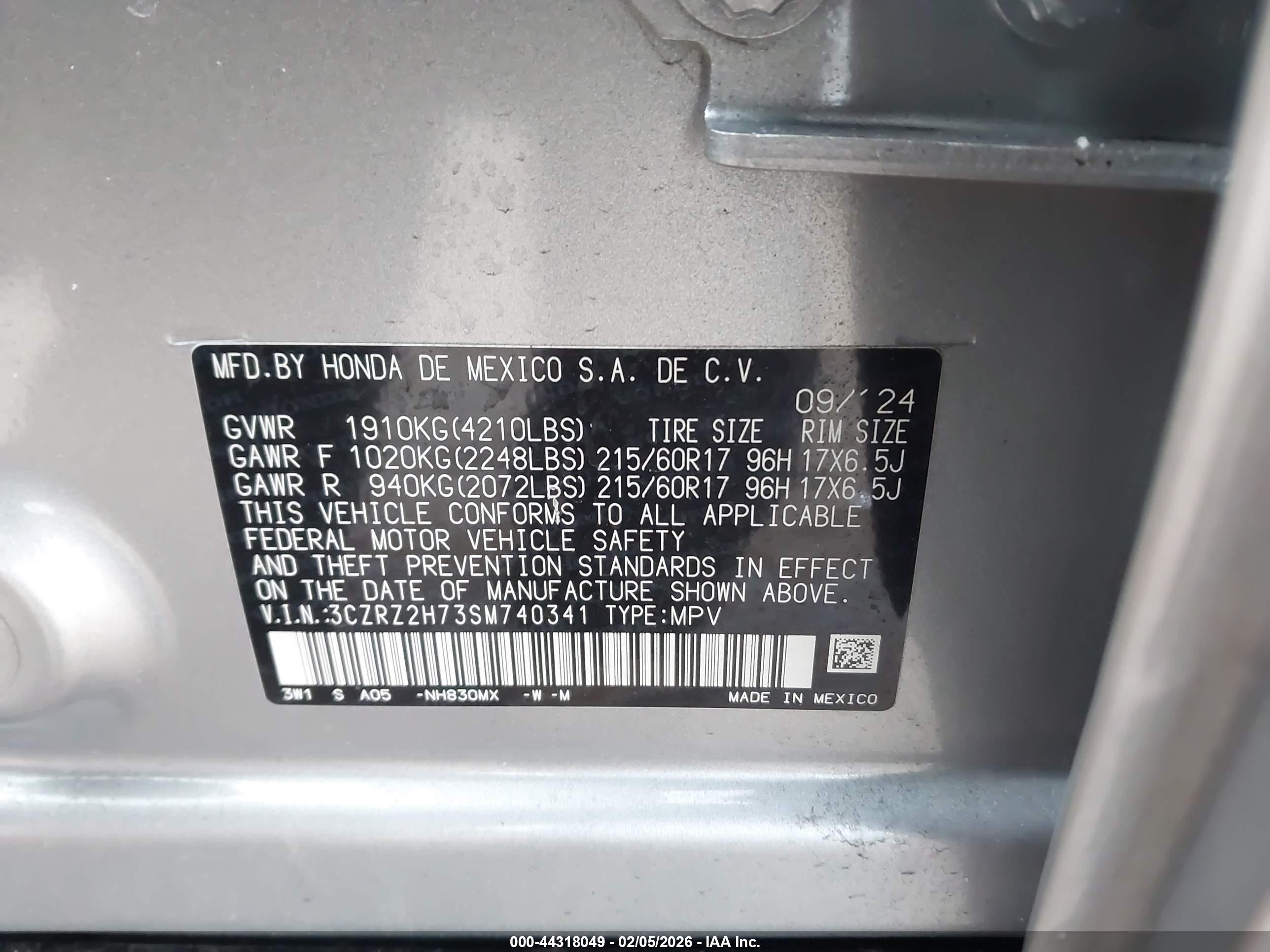 HONDA HR-V image 9