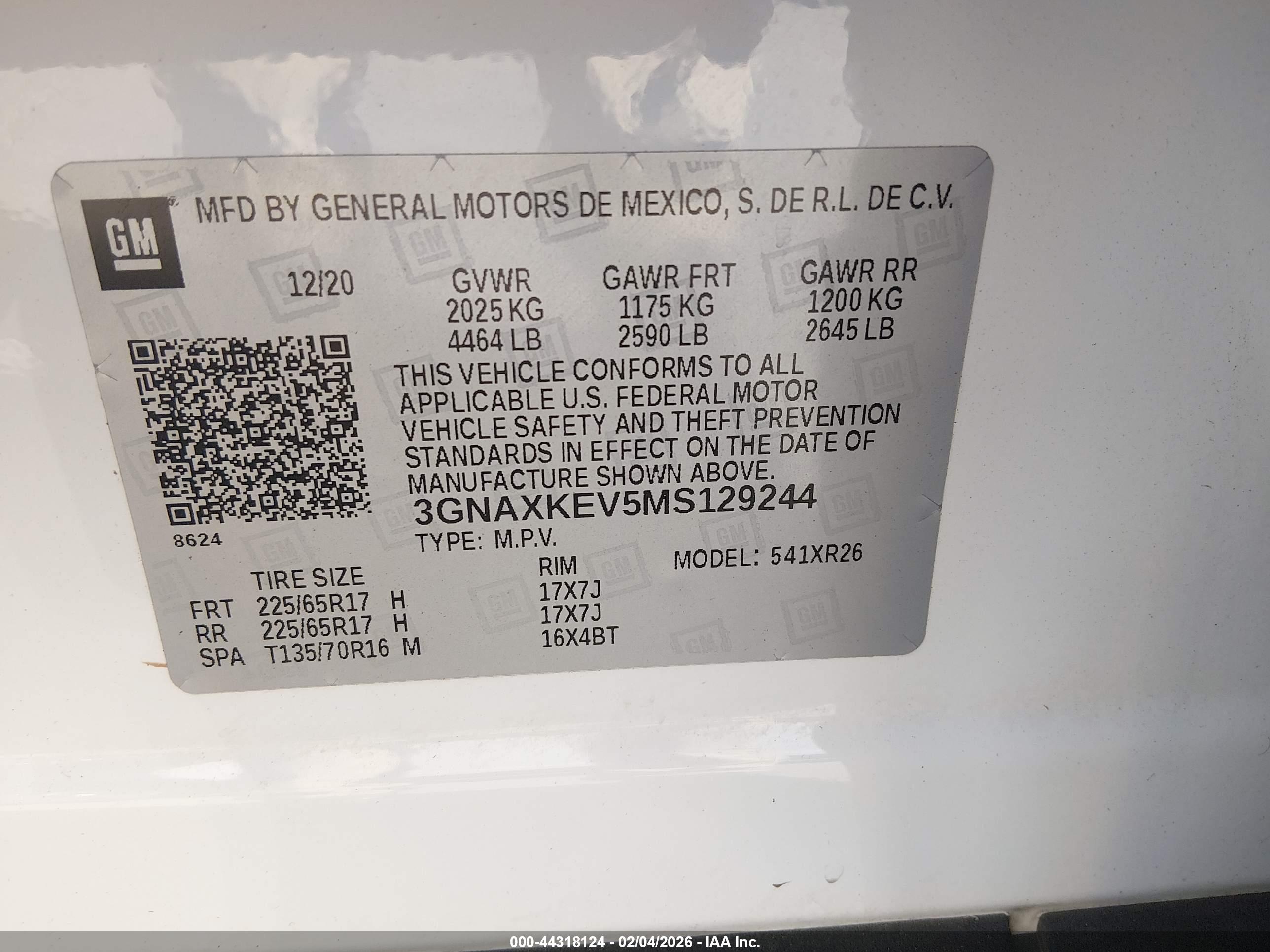 CHEVROLET EQUINOX image 9
