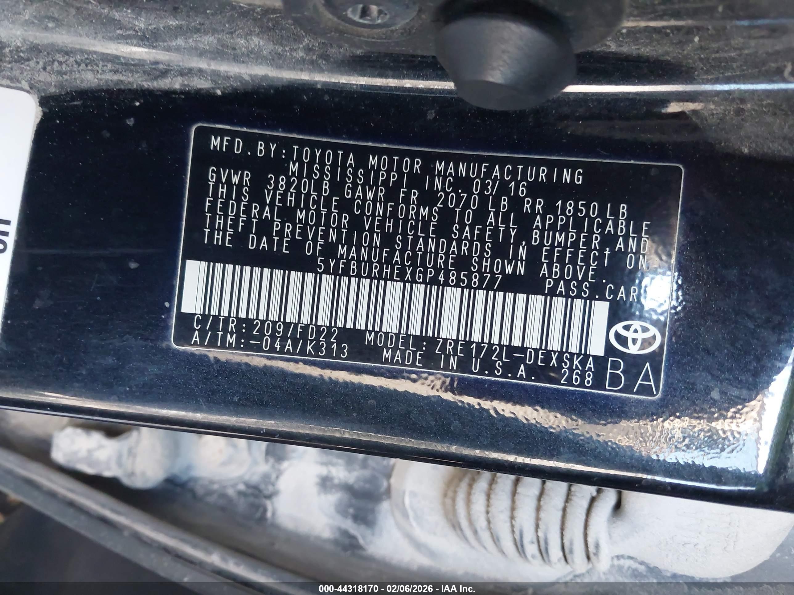 TOYOTA COROLLA image 9