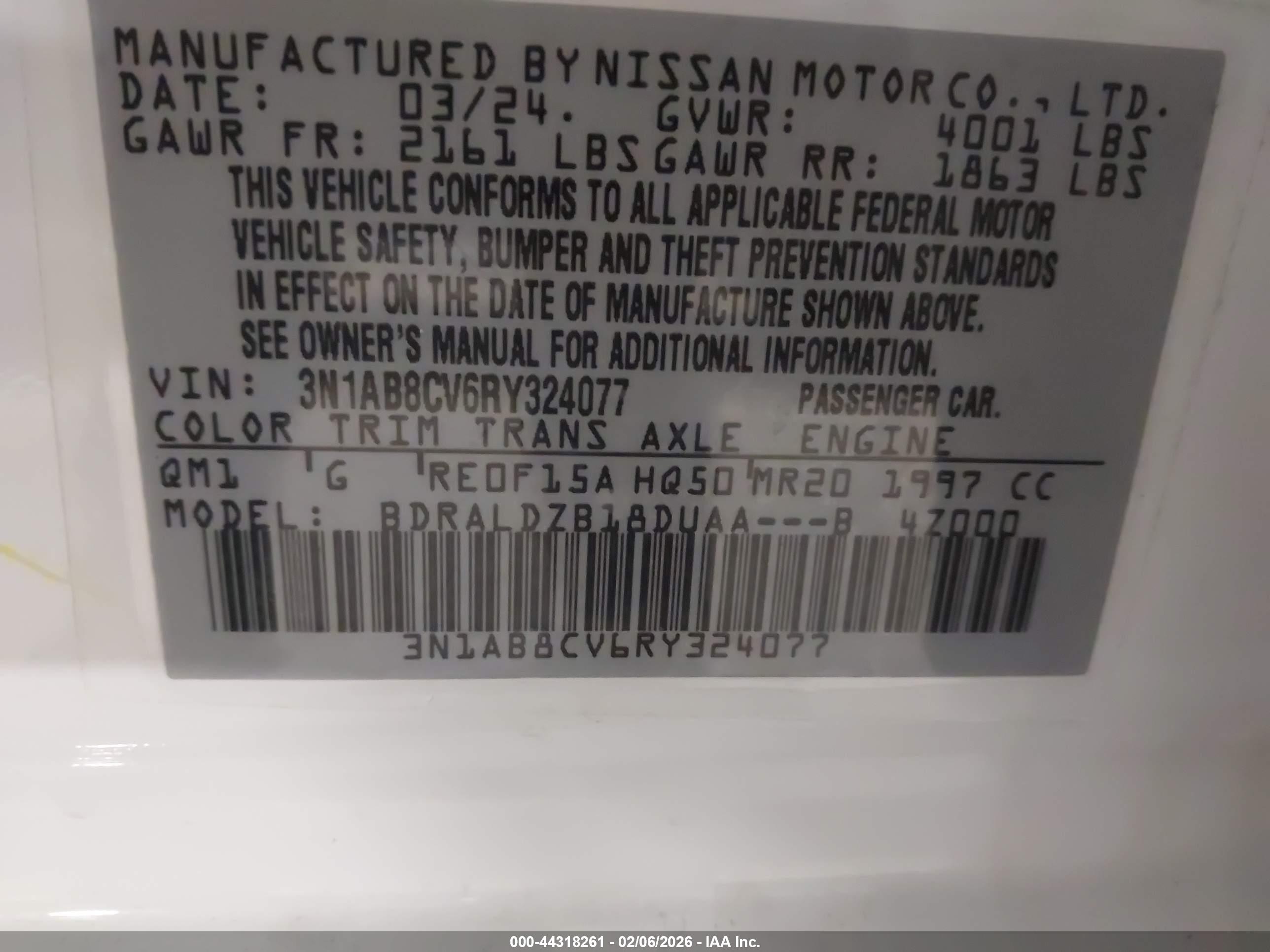 NISSAN SENTRA image 9