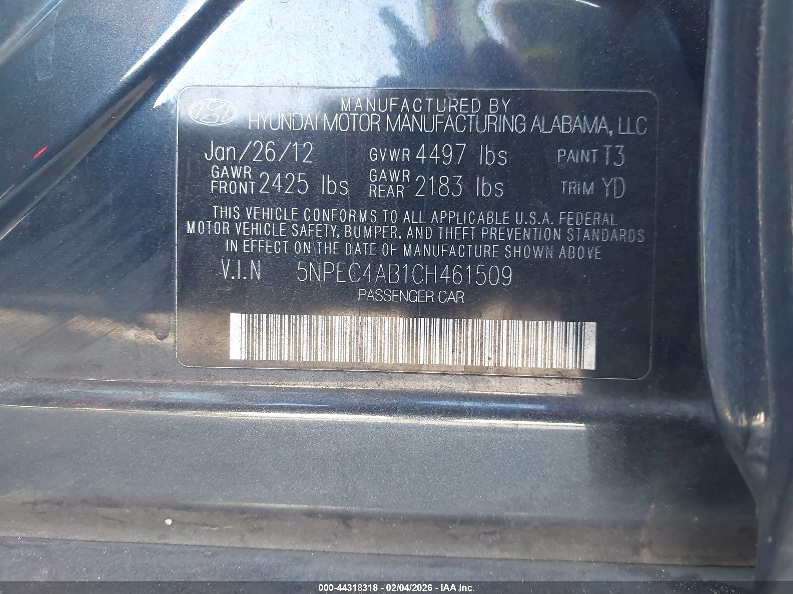 HYUNDAI SONATA image 9