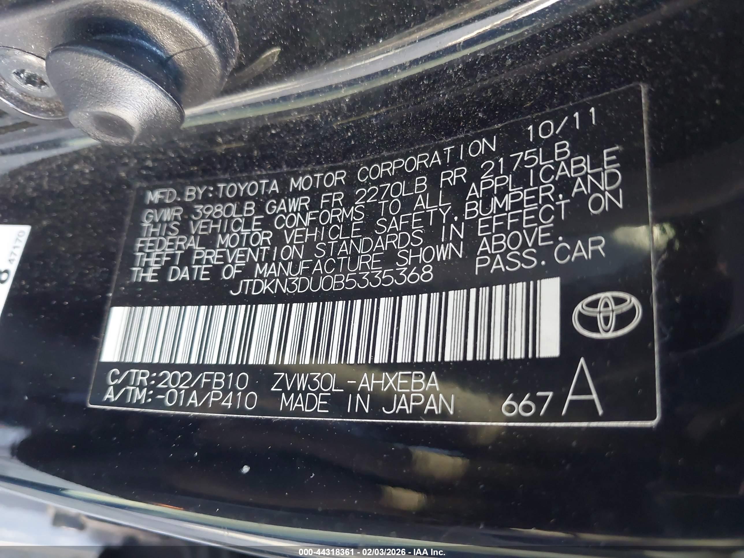 TOYOTA PRIUS image 9