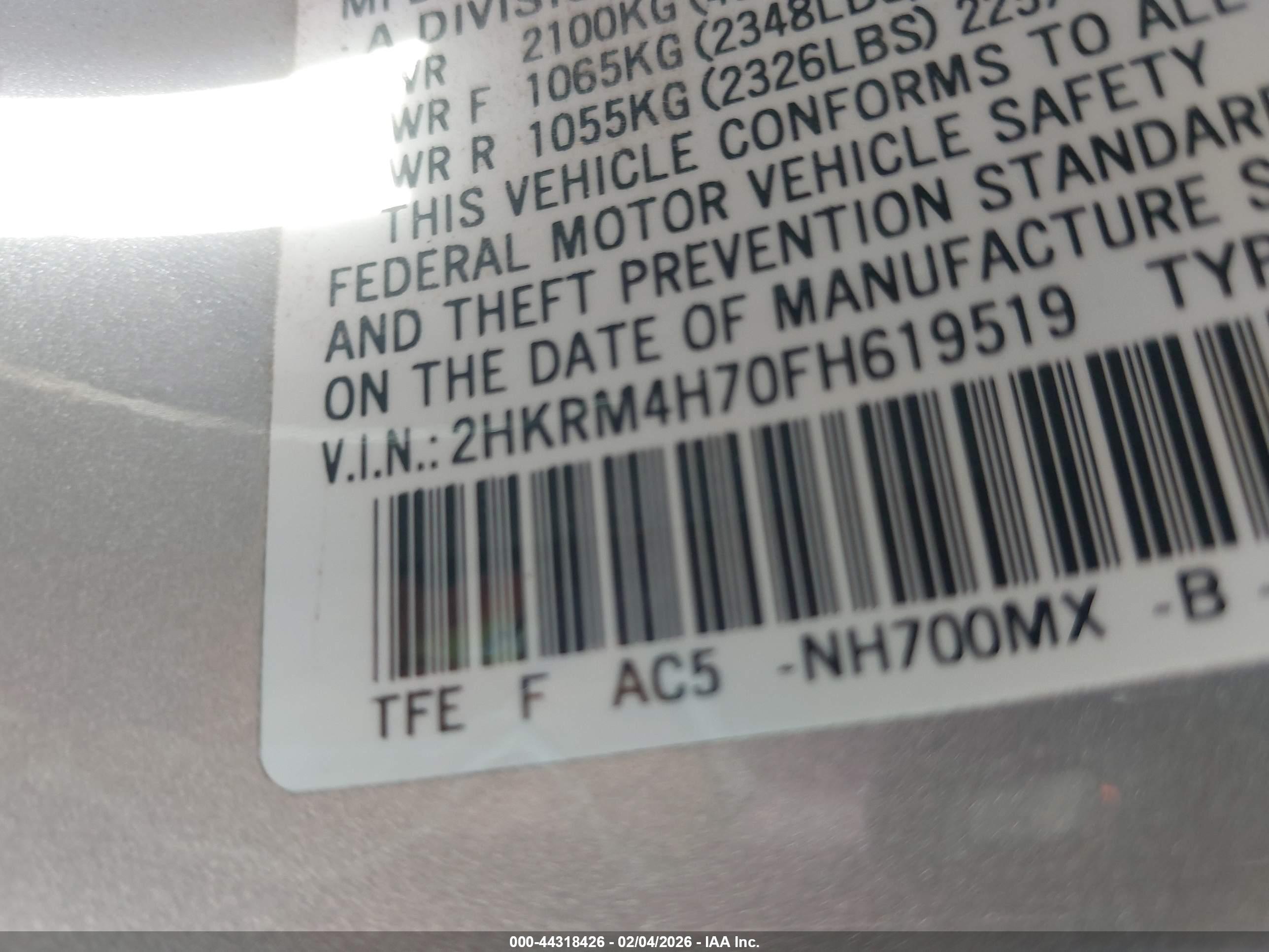 HONDA CR-V image 9
