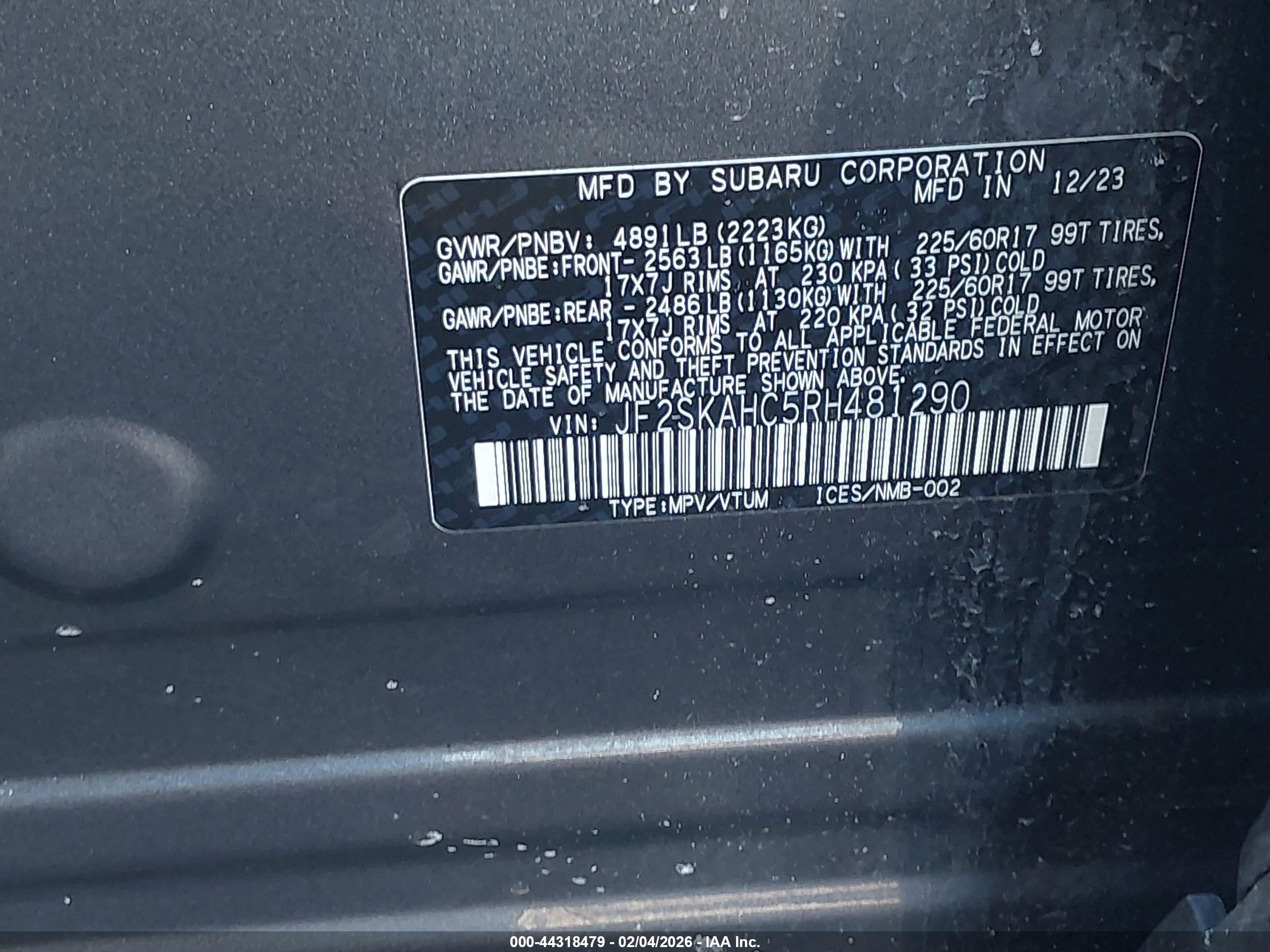 SUBARU FORESTER image 9