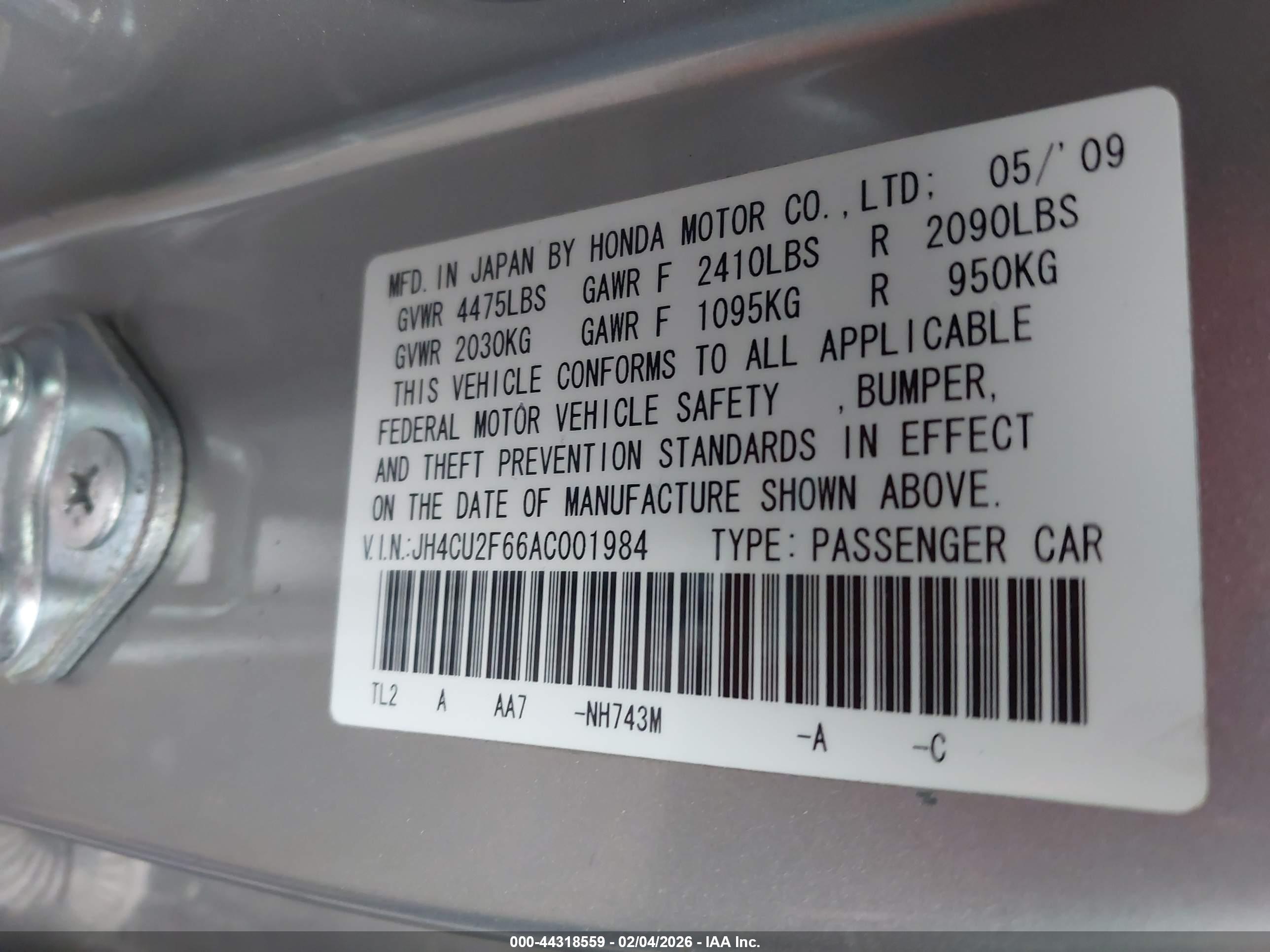 ACURA TSX image 9