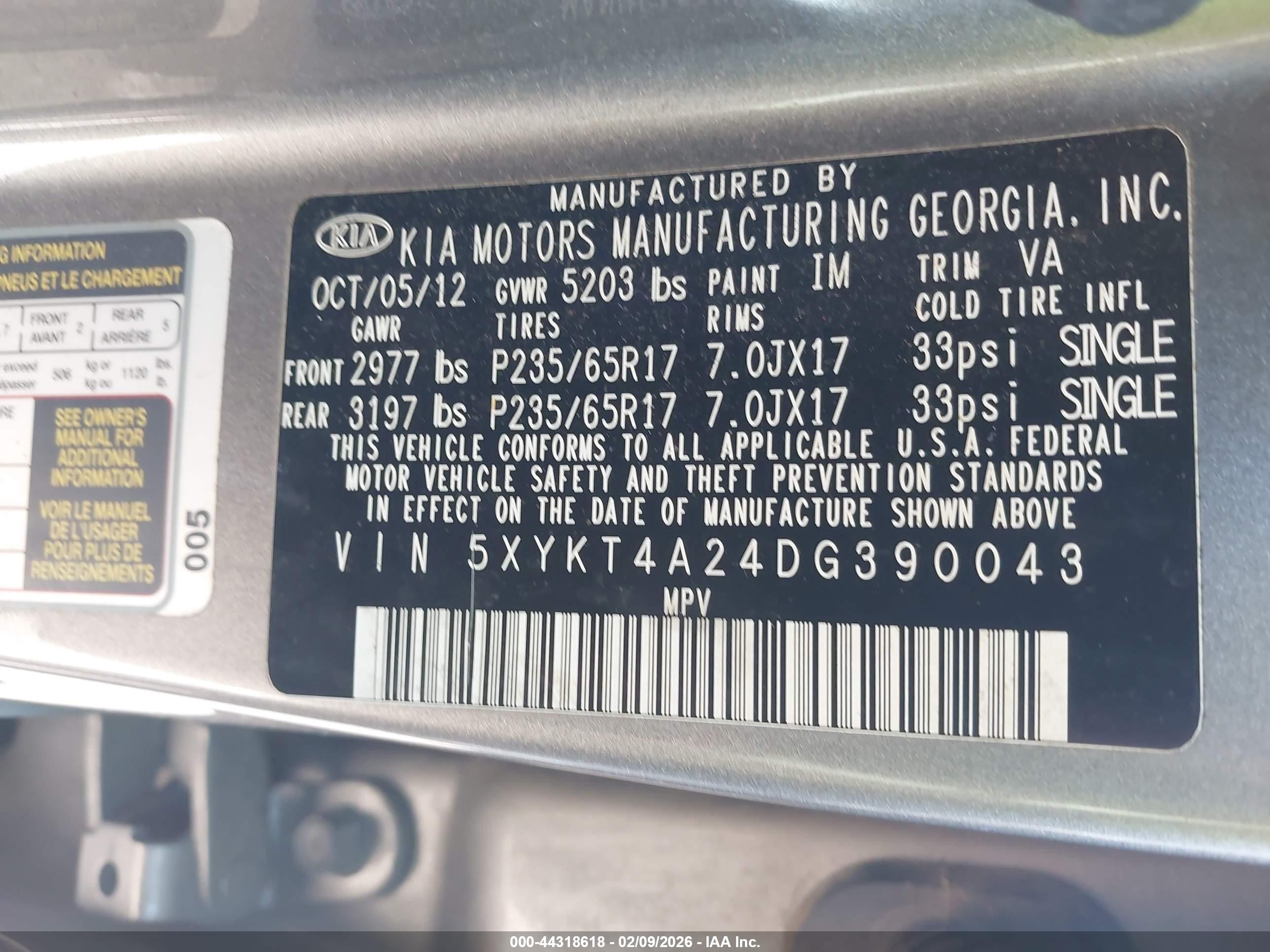 KIA SORENTO image 9