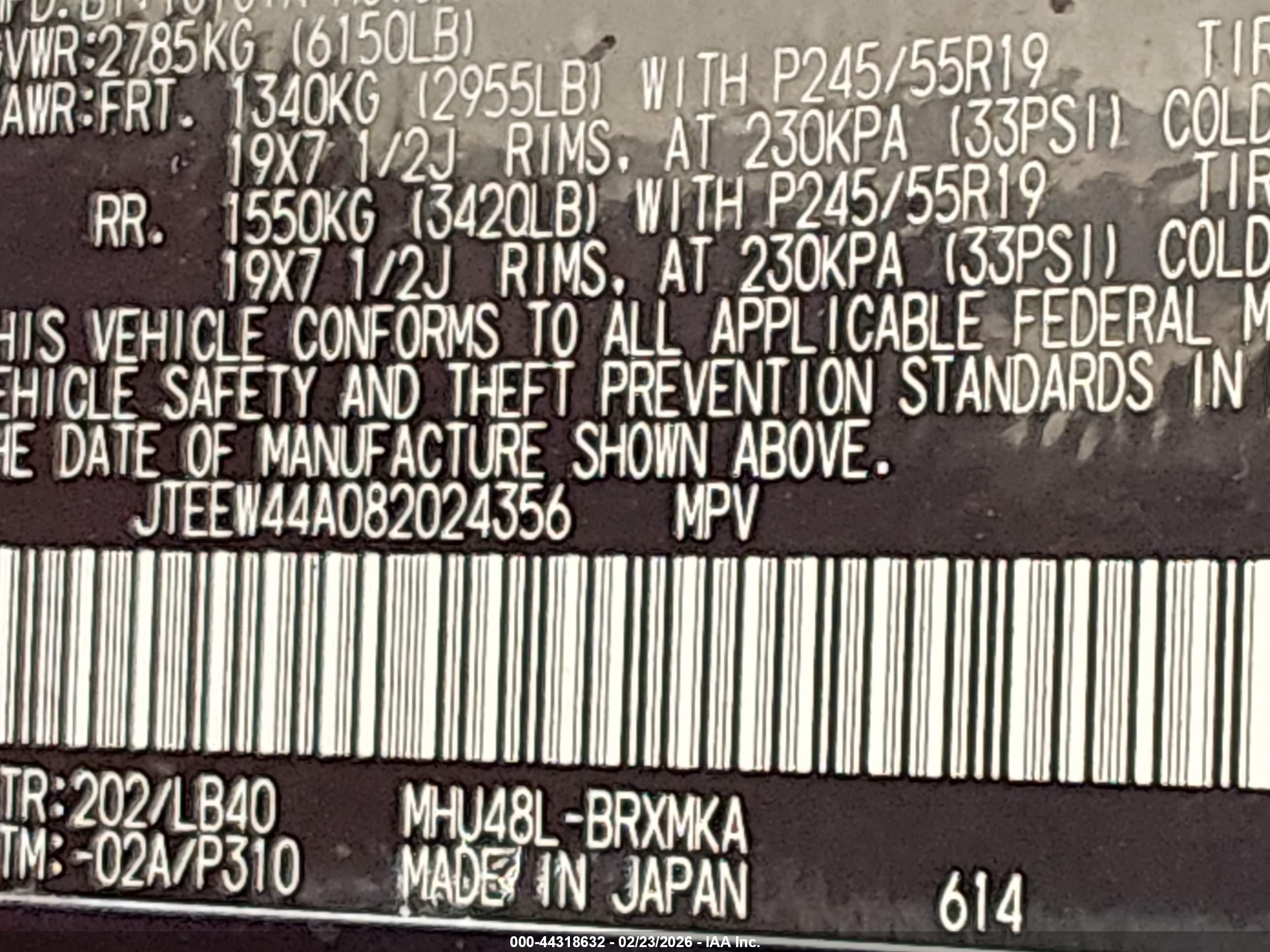 TOYOTA HIGHLANDER image 9