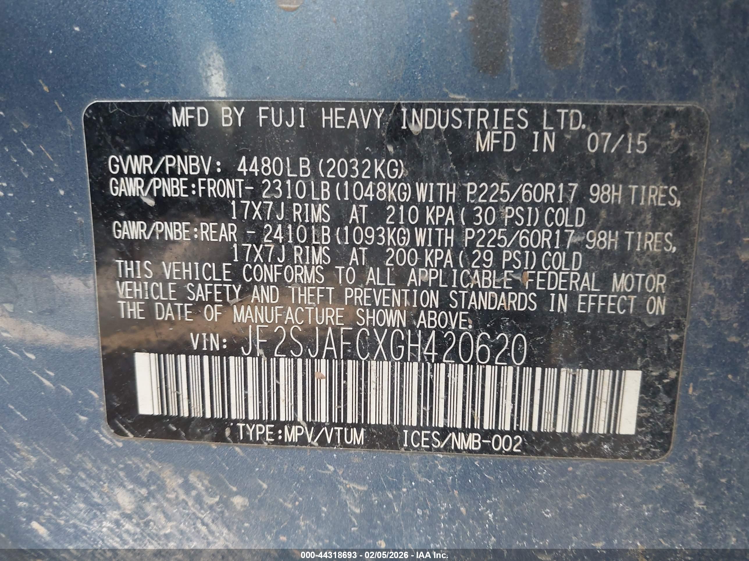 SUBARU FORESTER image 9
