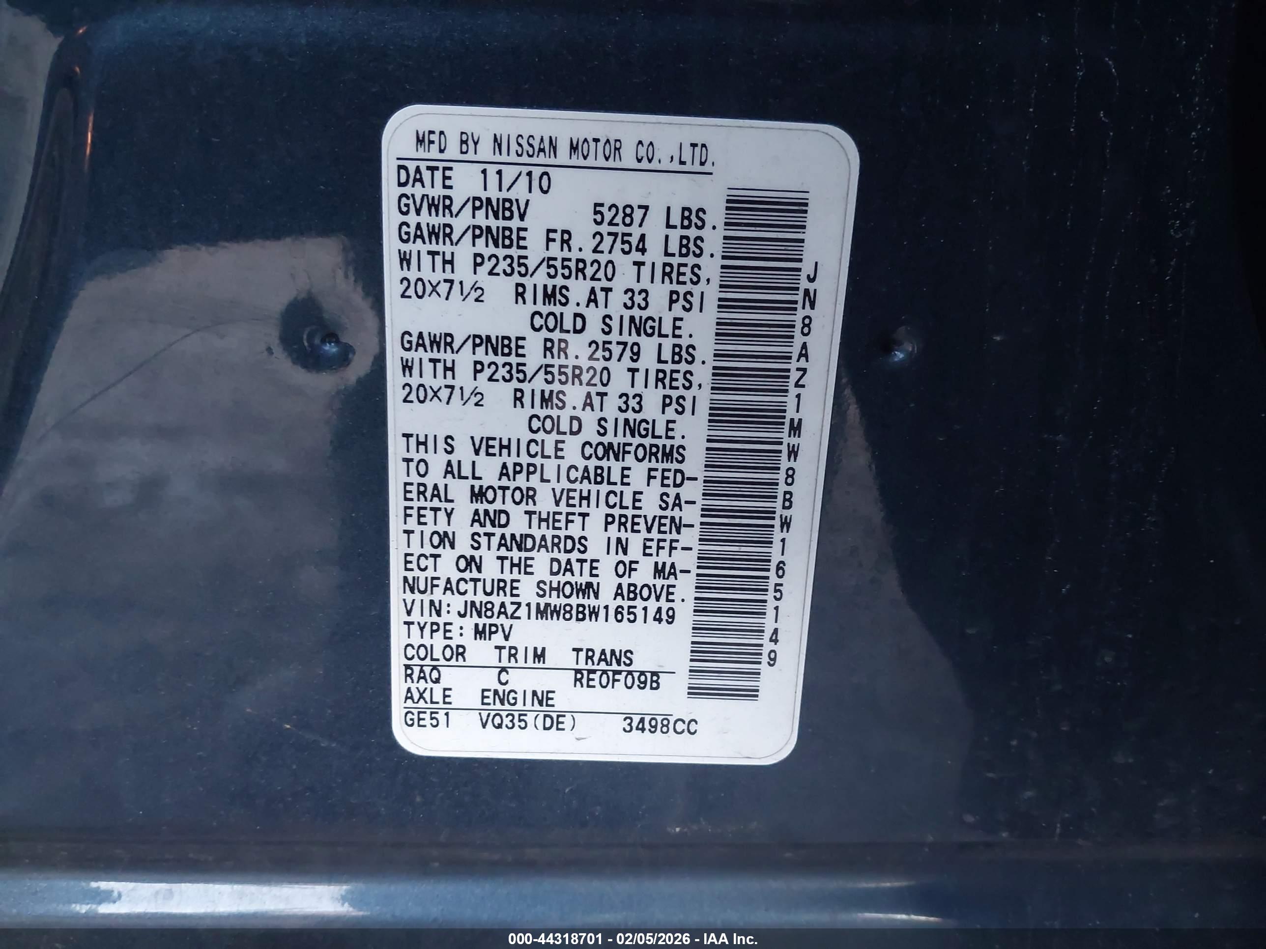 NISSAN MURANO image 9