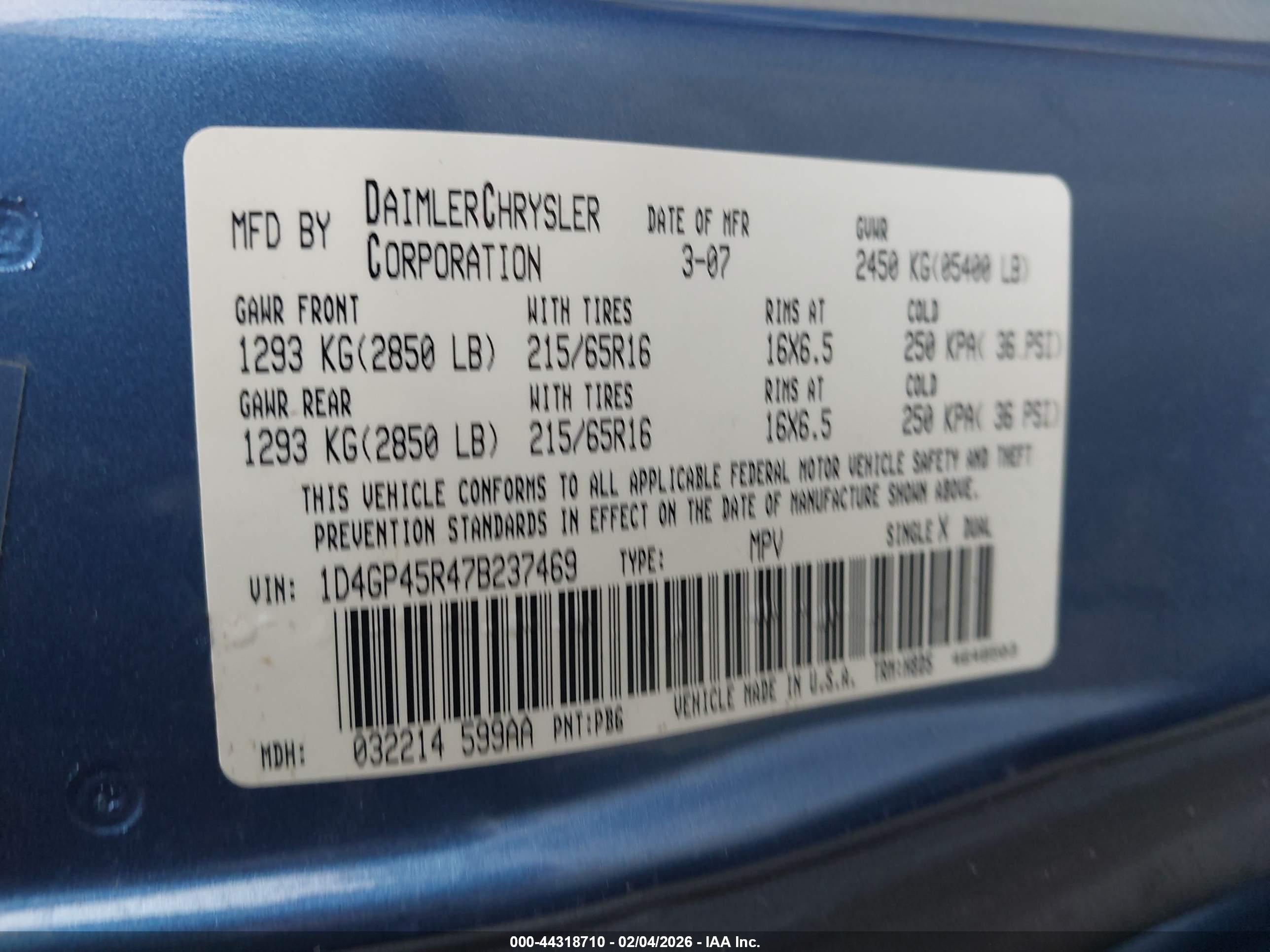 DODGE CARAVAN image 9