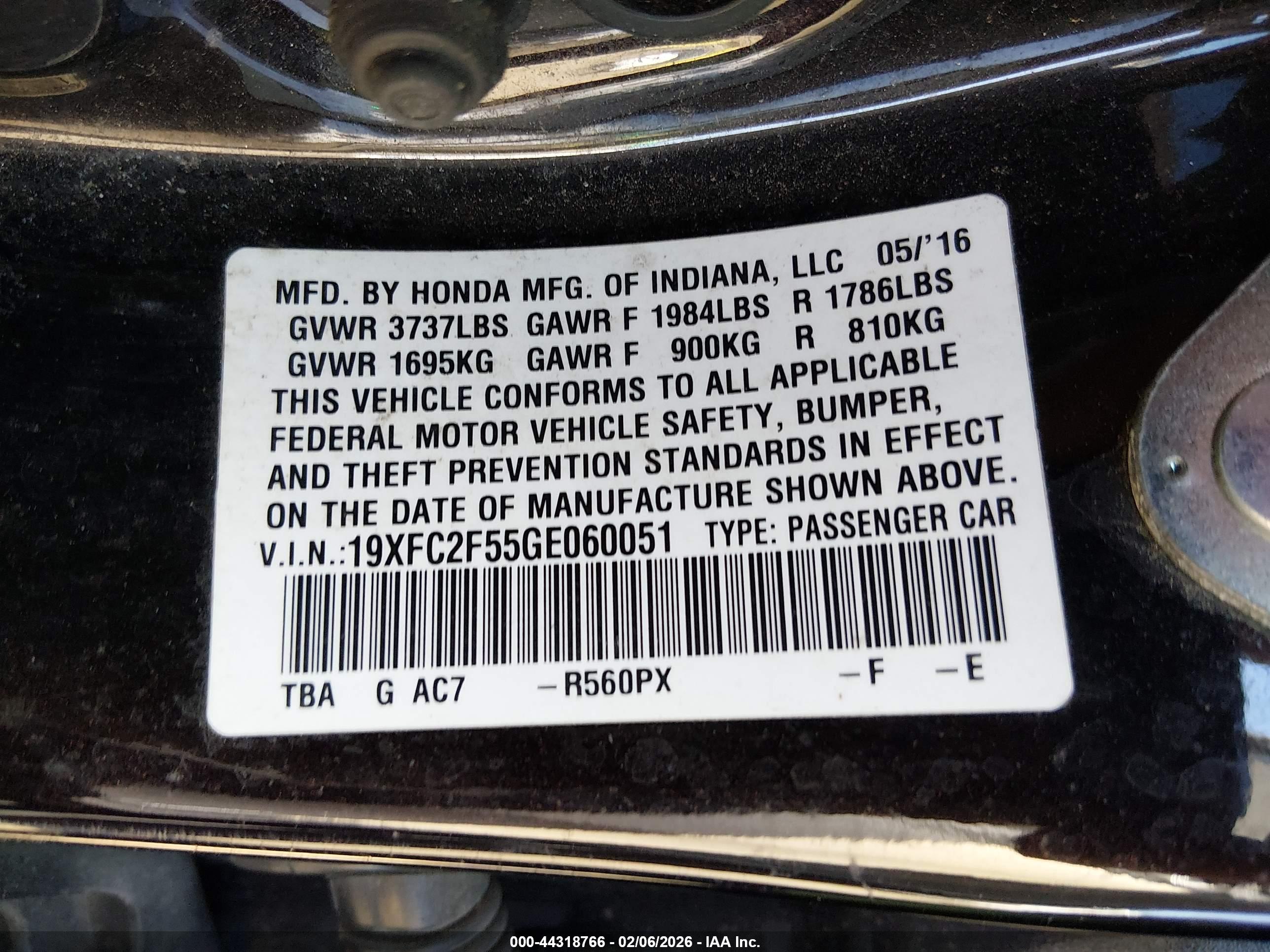 HONDA CIVIC image 9