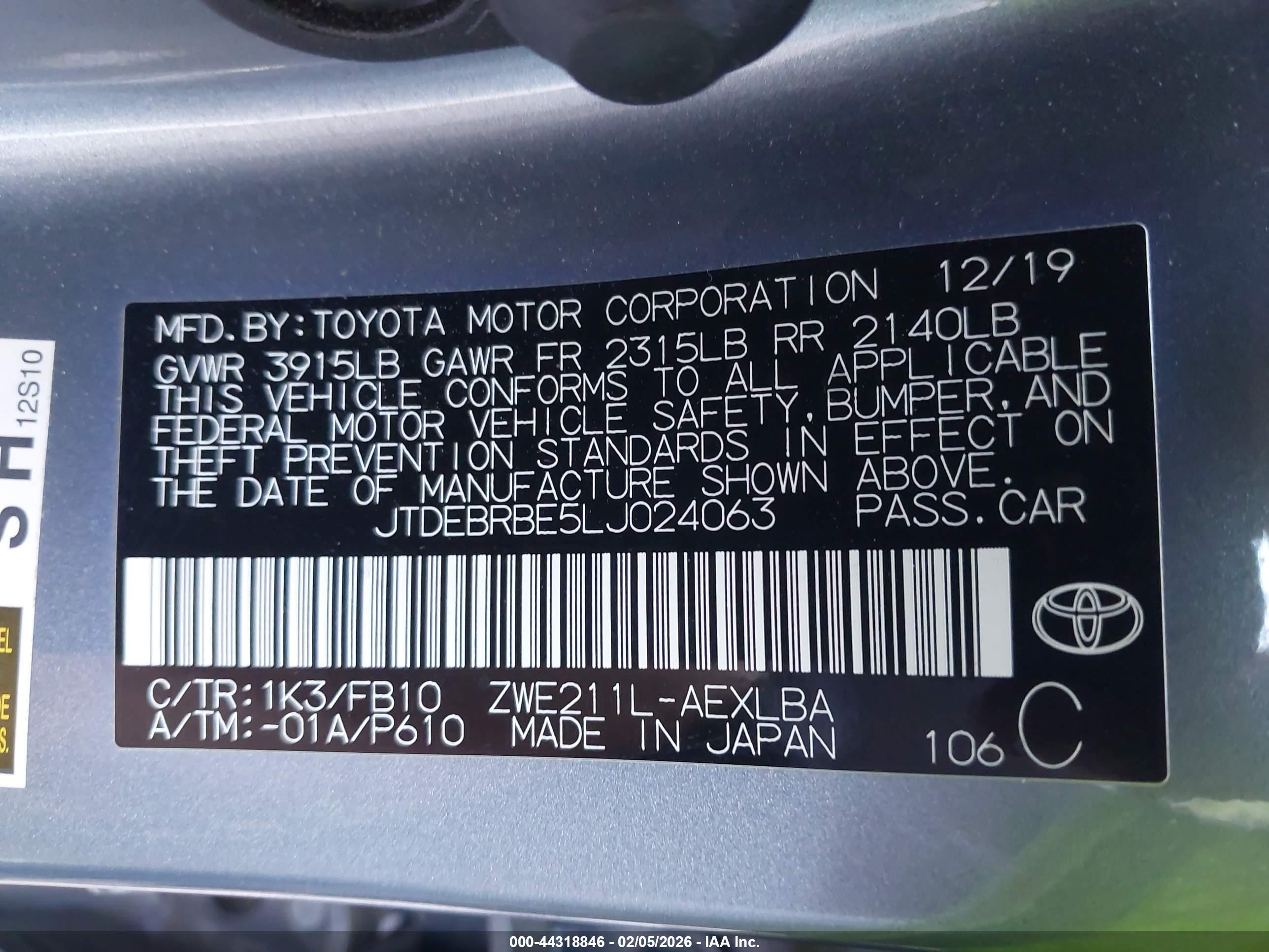 TOYOTA COROLLA image 9