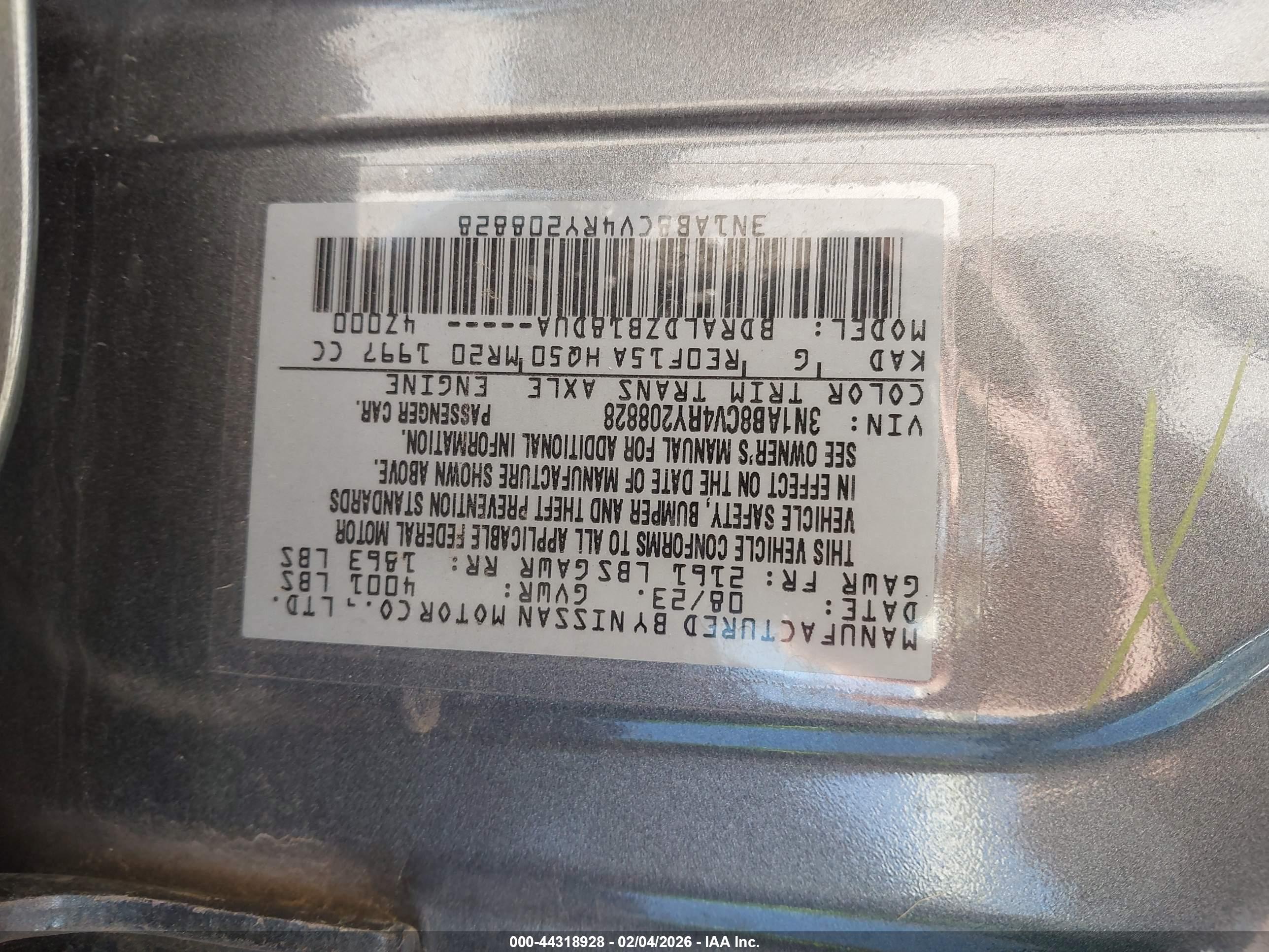 NISSAN SENTRA image 9