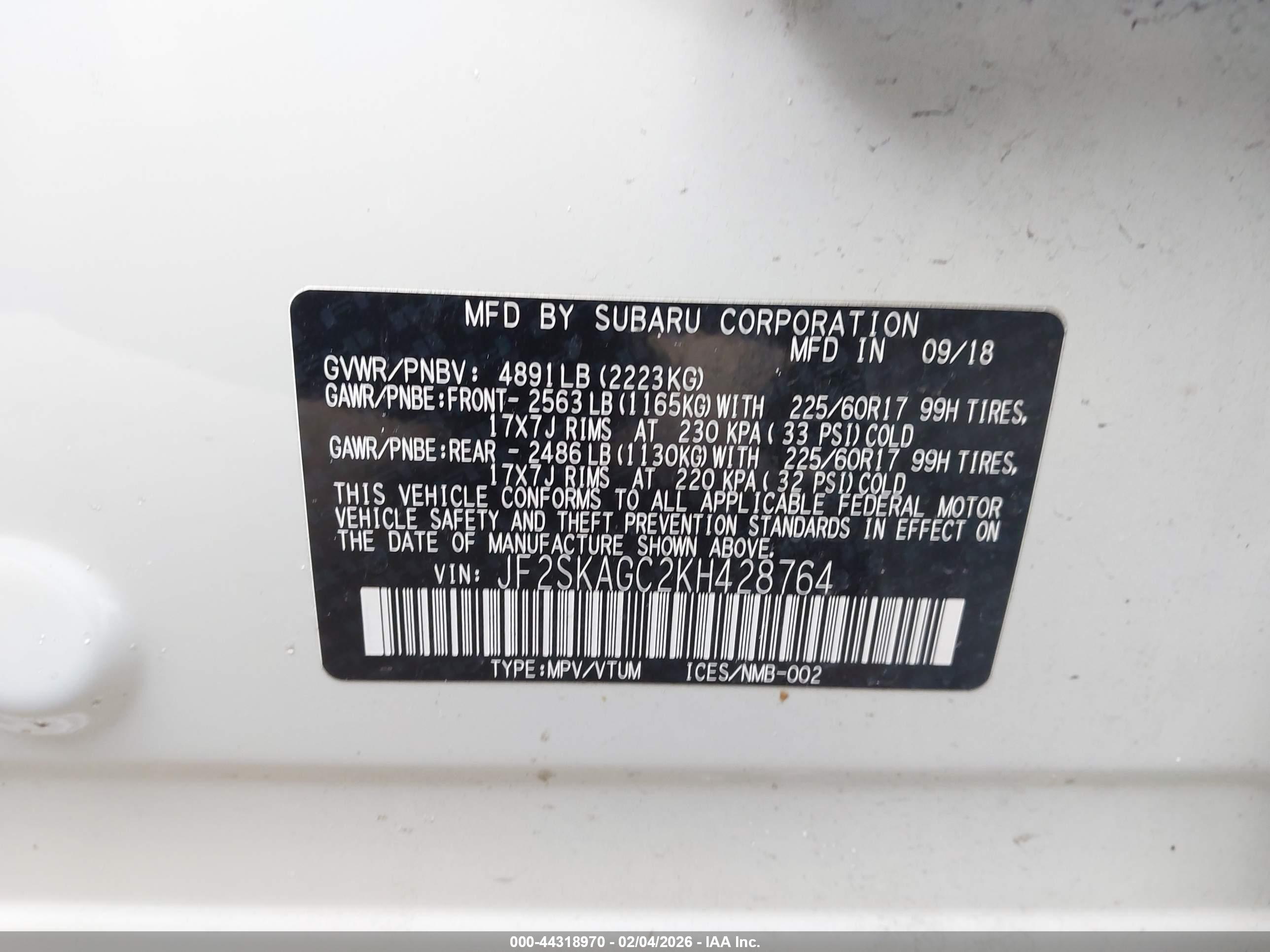 SUBARU FORESTER image 9