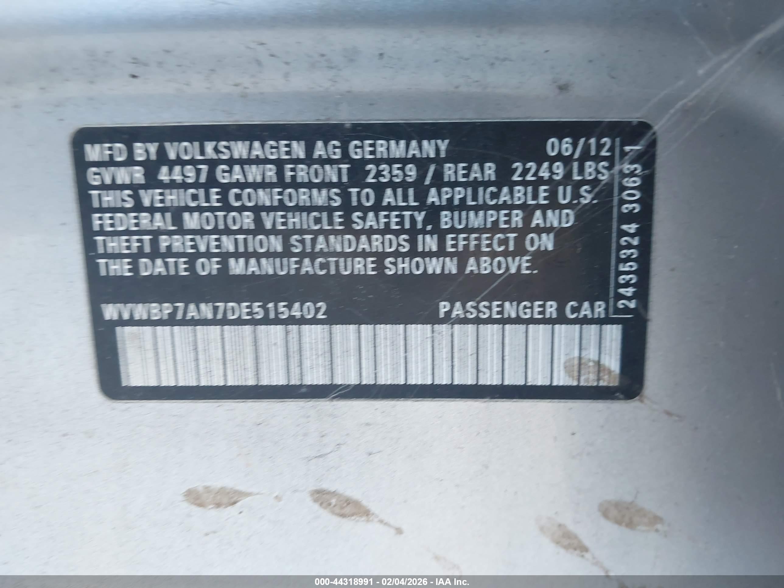VOLKSWAGEN CC image 9