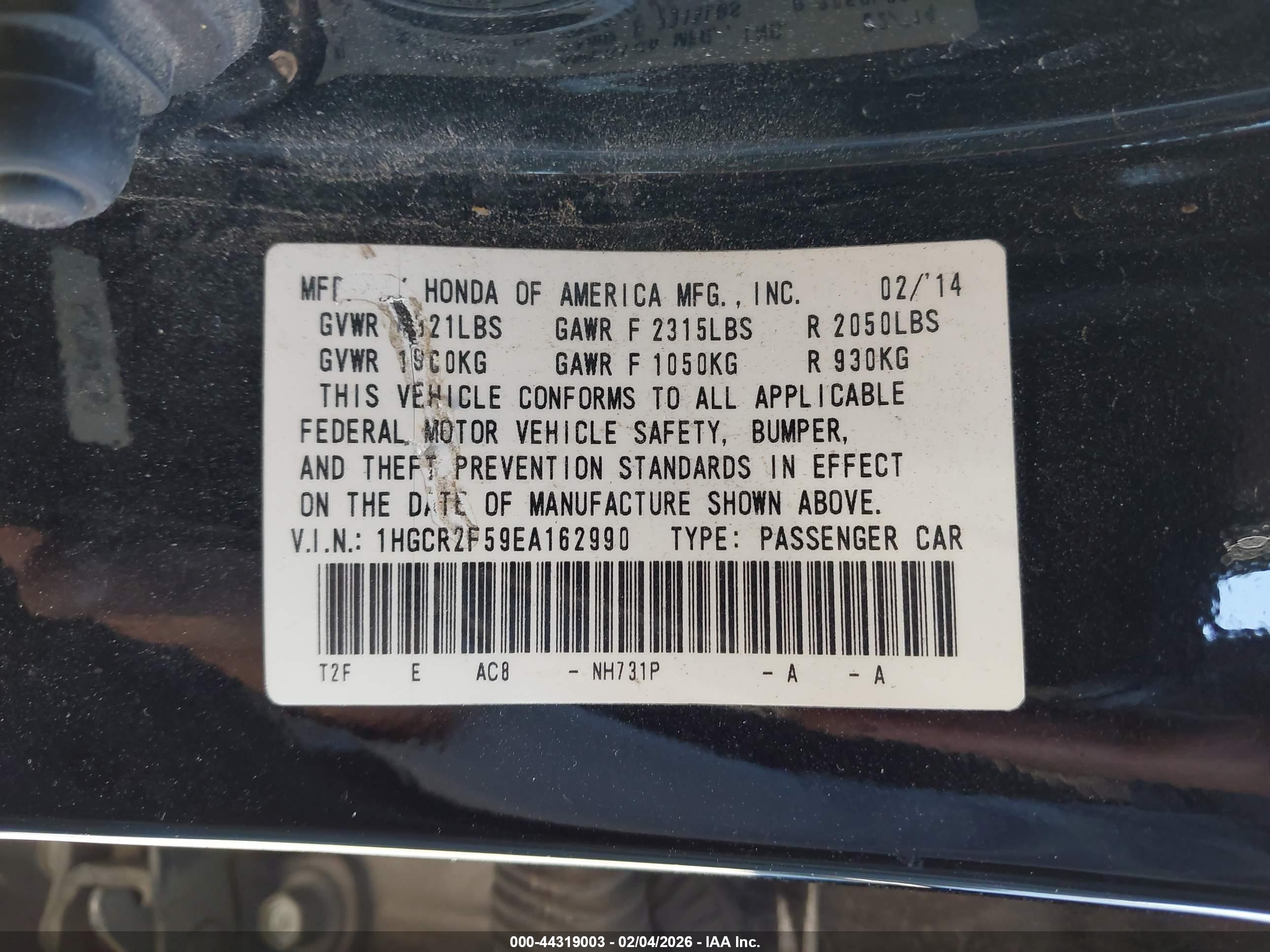 HONDA ACCORD image 9