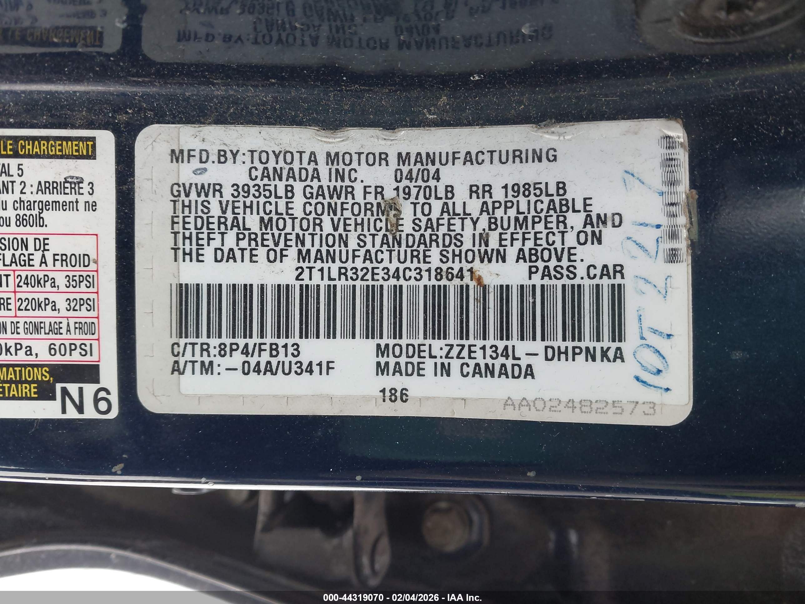 TOYOTA MATRIX image 9