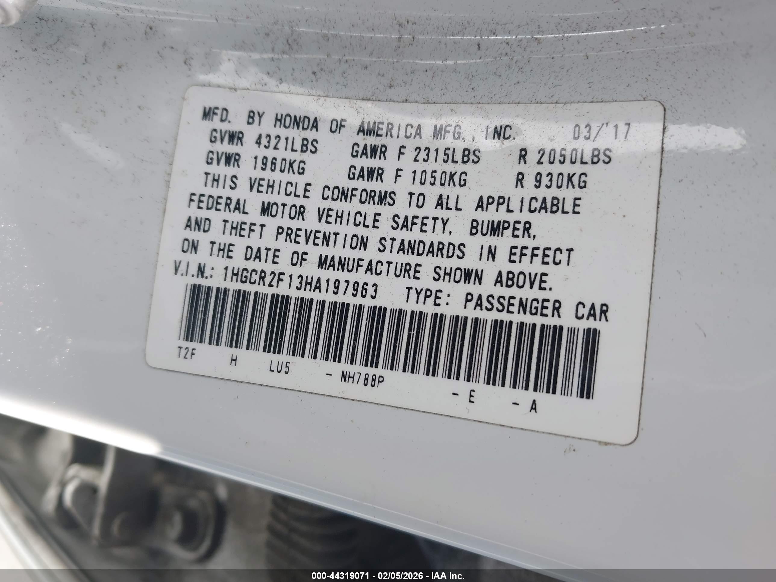 HONDA ACCORD image 9