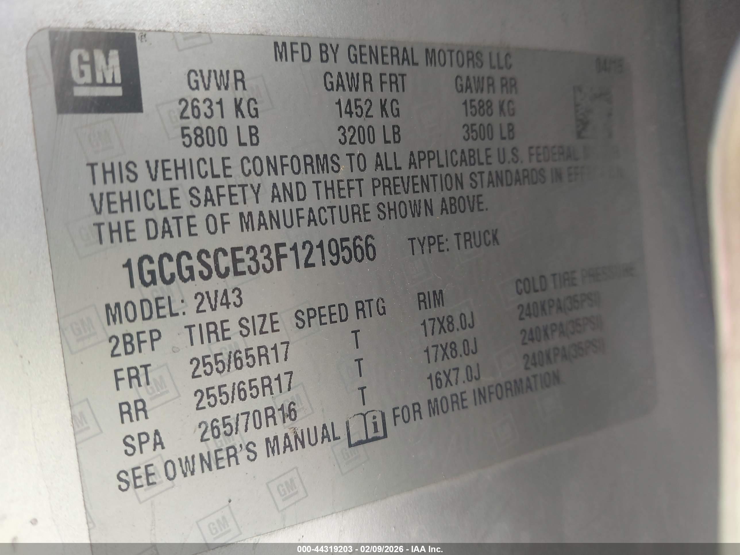 CHEVROLET COLORADO image 9
