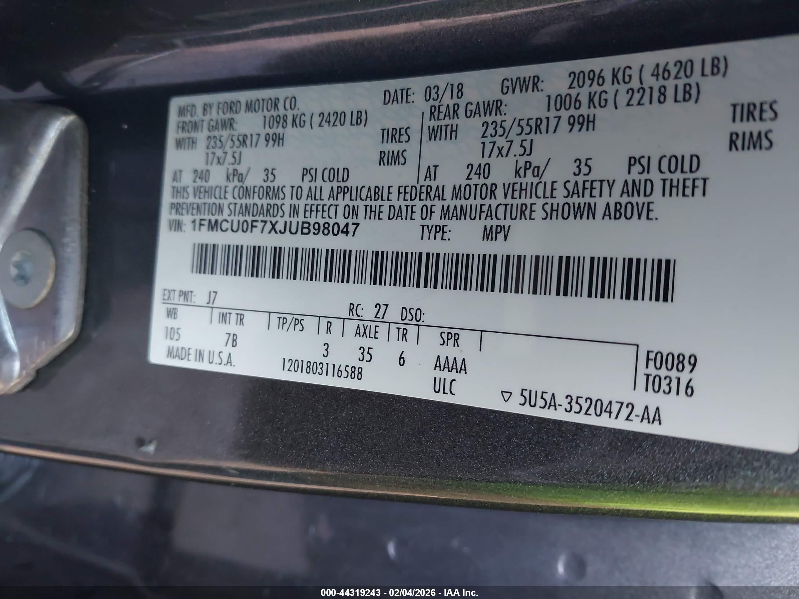 FORD ESCAPE image 9