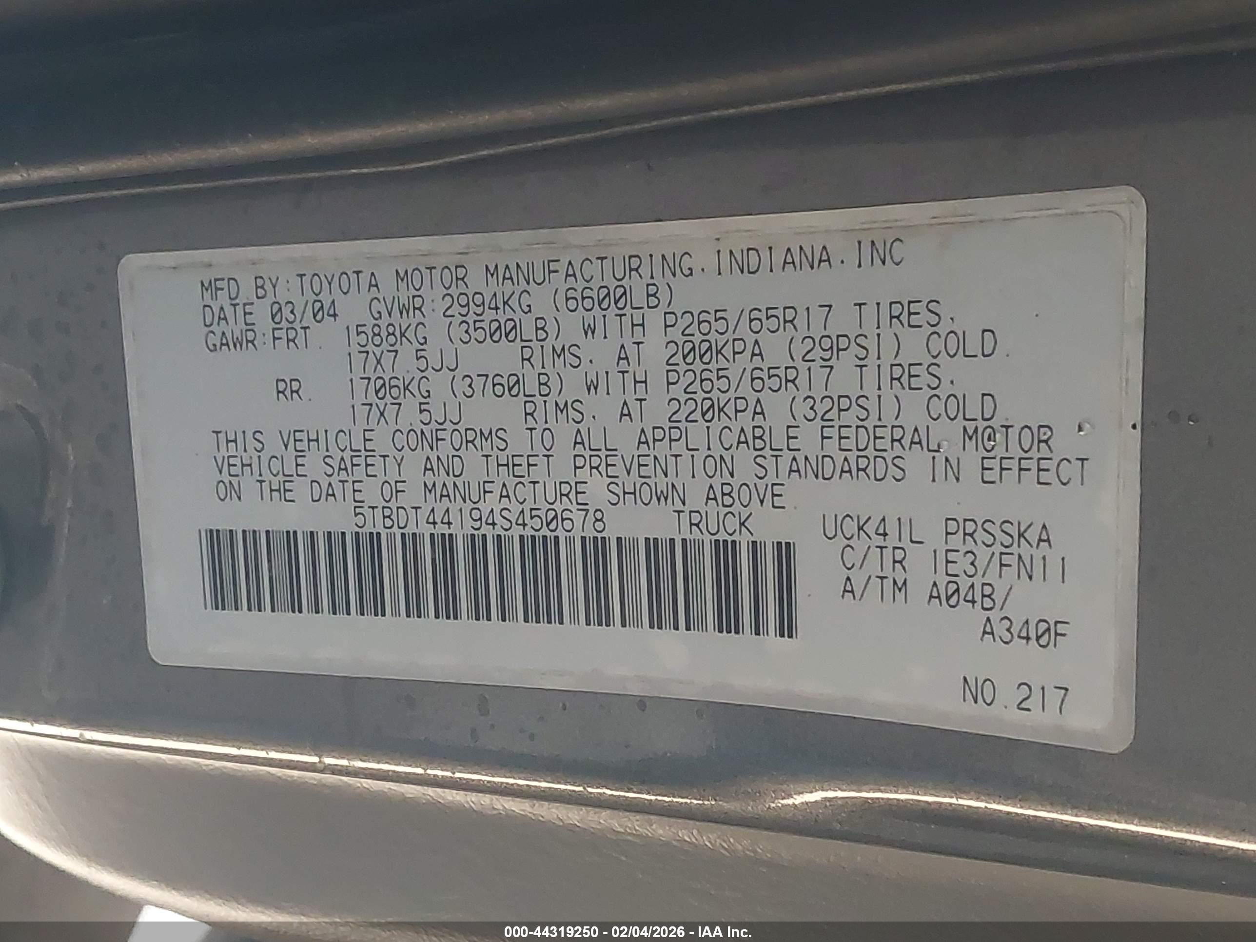 TOYOTA TUNDRA image 9