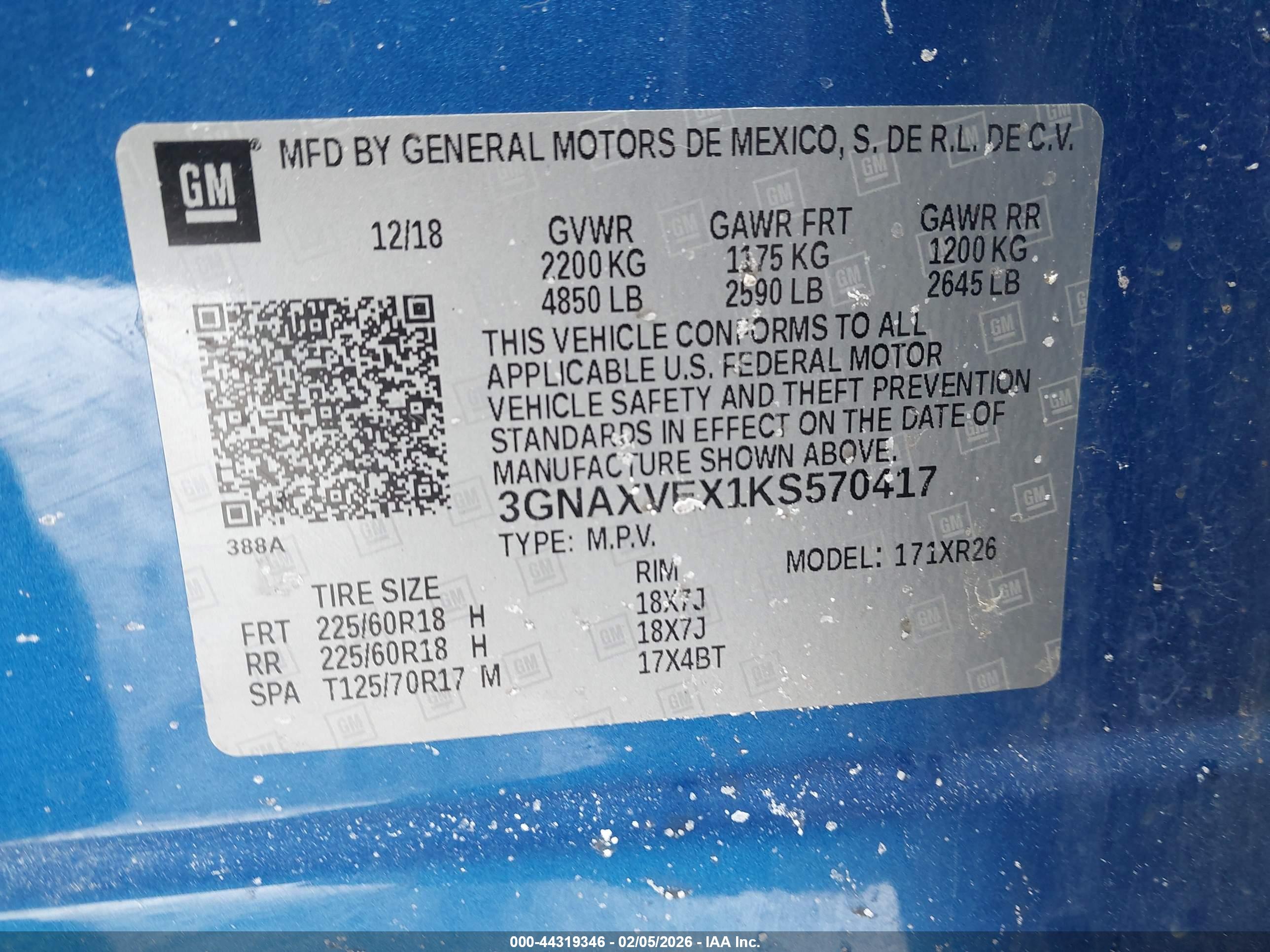 CHEVROLET EQUINOX image 9