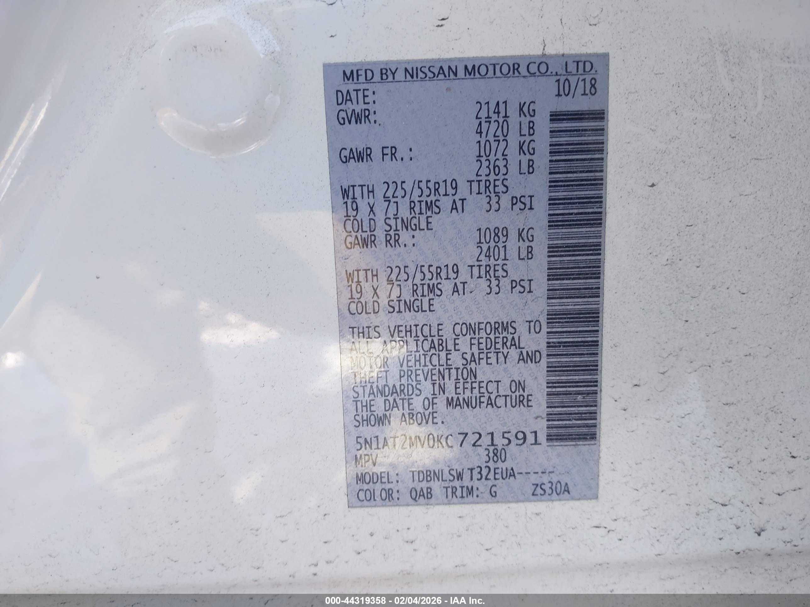 NISSAN ROGUE image 9