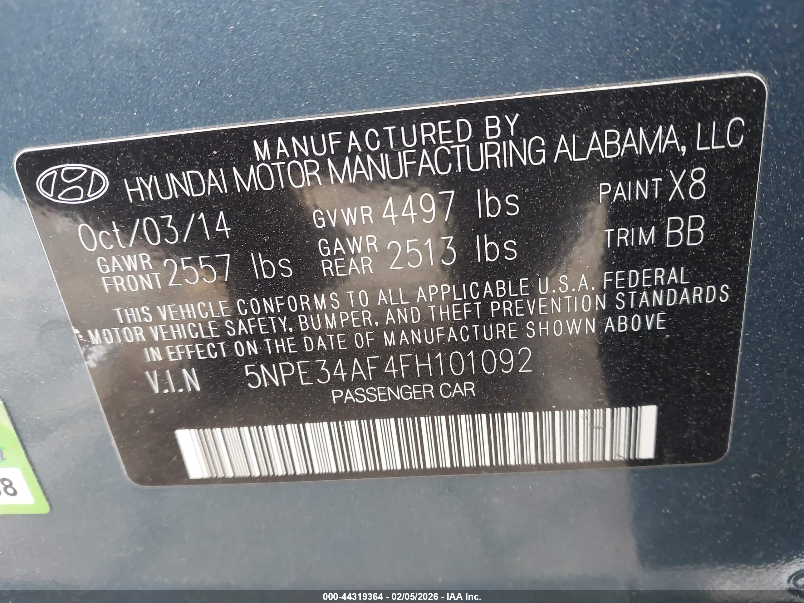HYUNDAI SONATA image 9