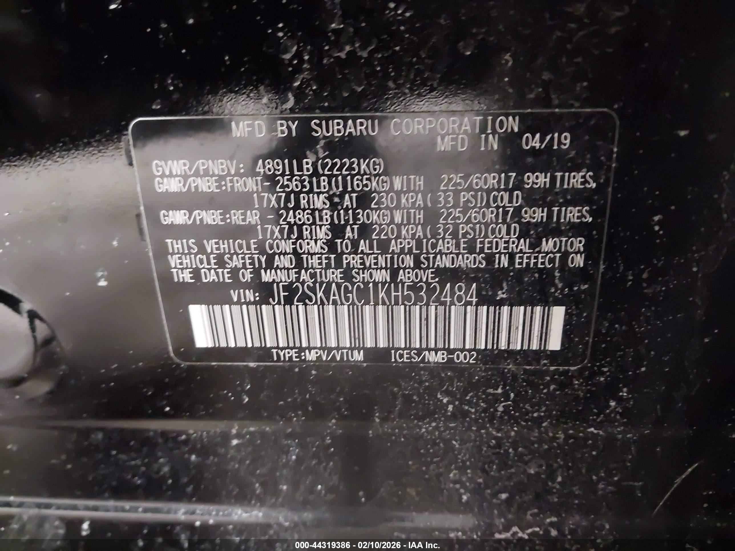 SUBARU FORESTER image 9